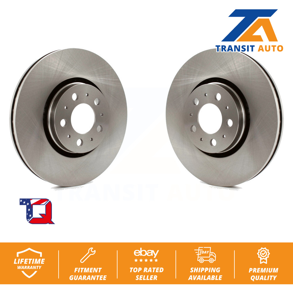 Front Disc Brake Rotors Pair For Volvo XC90 S60 With 316mm Diameter