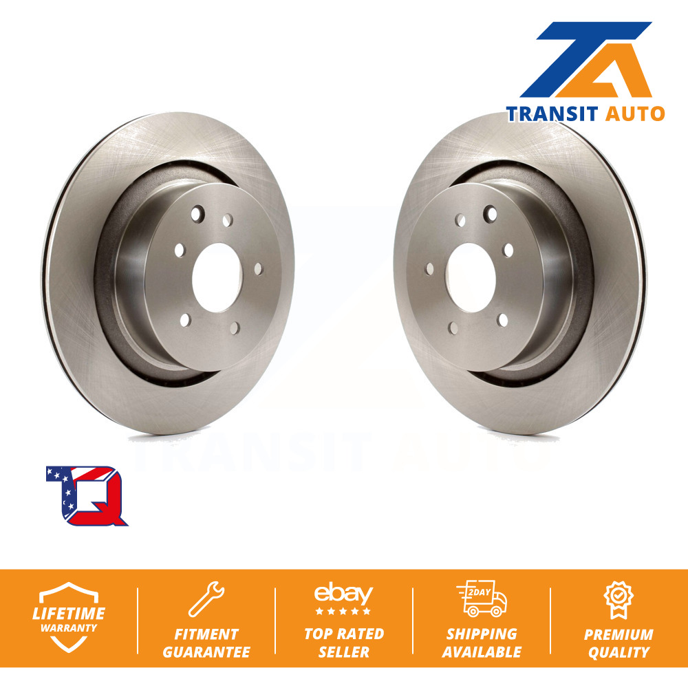 Rear Disc Brake Rotors Pair For Infiniti G37 G35 Q60 eBay