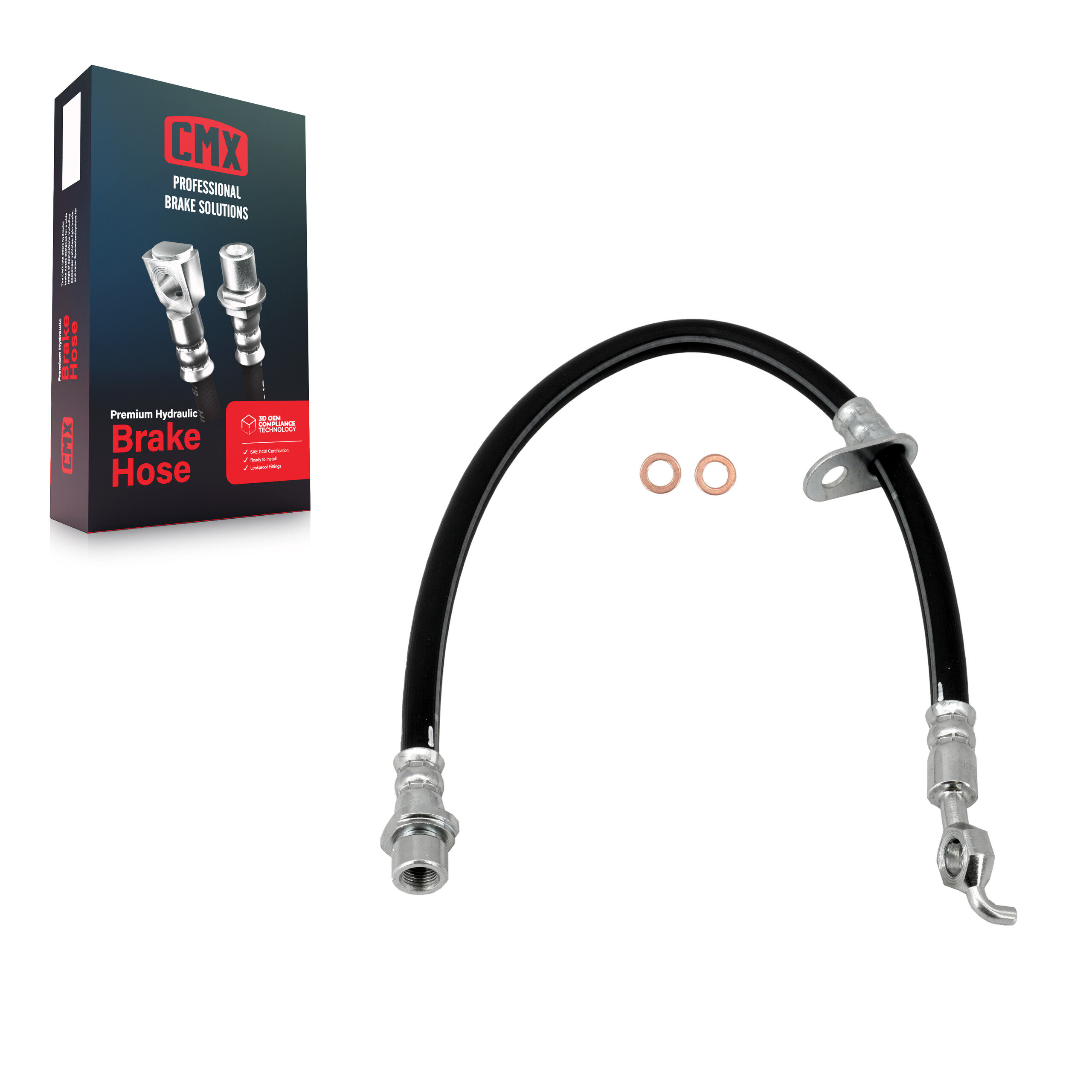 CMX - 12-H380235 - Front Right Brake Hydraulic Hose