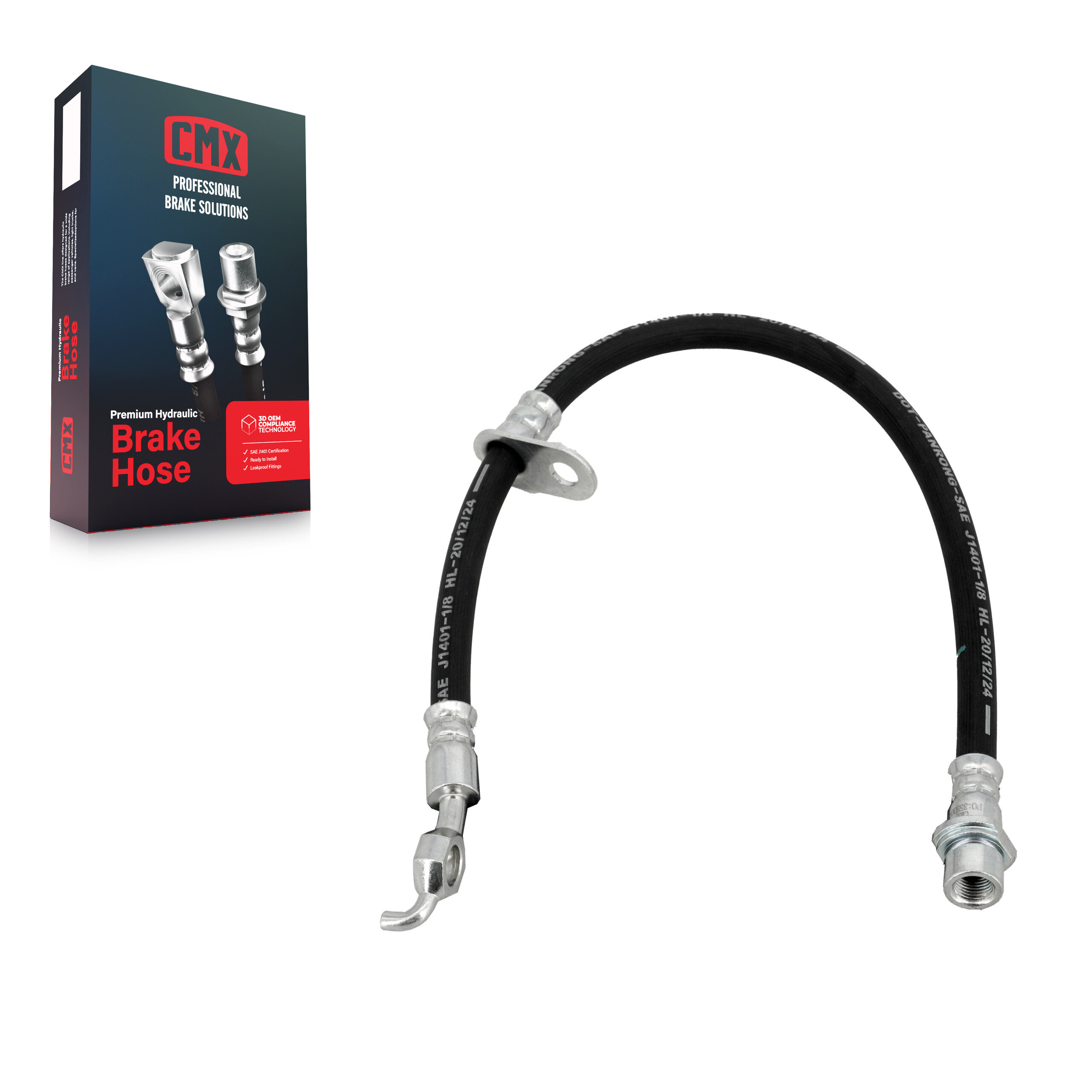 CMX - 12-H380236 - Front Left Brake Hydraulic Hose