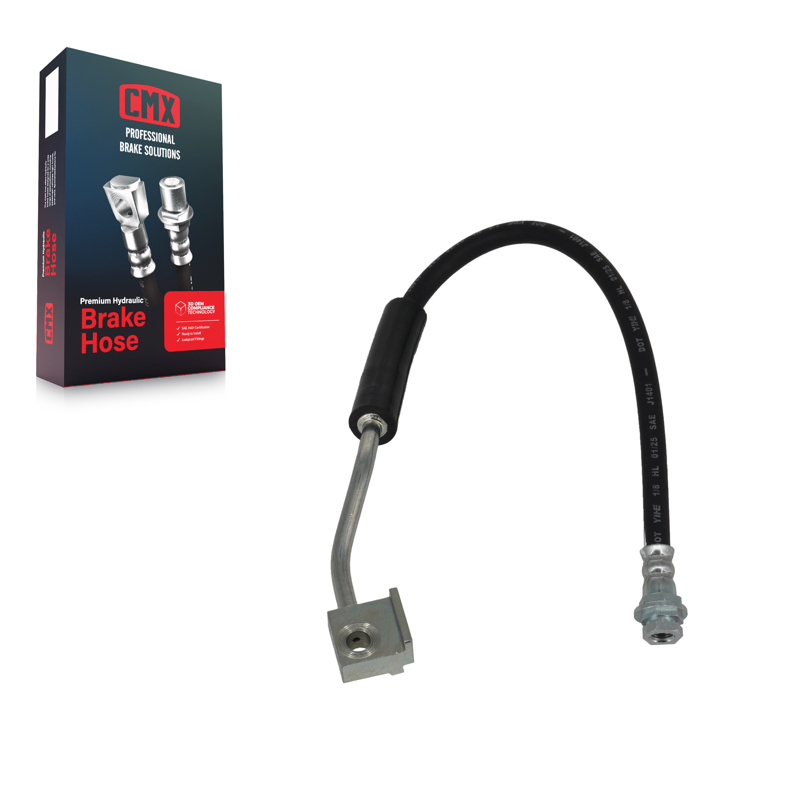 CMX - 12-H380298 - Front Right Brake Hydraulic Hose
