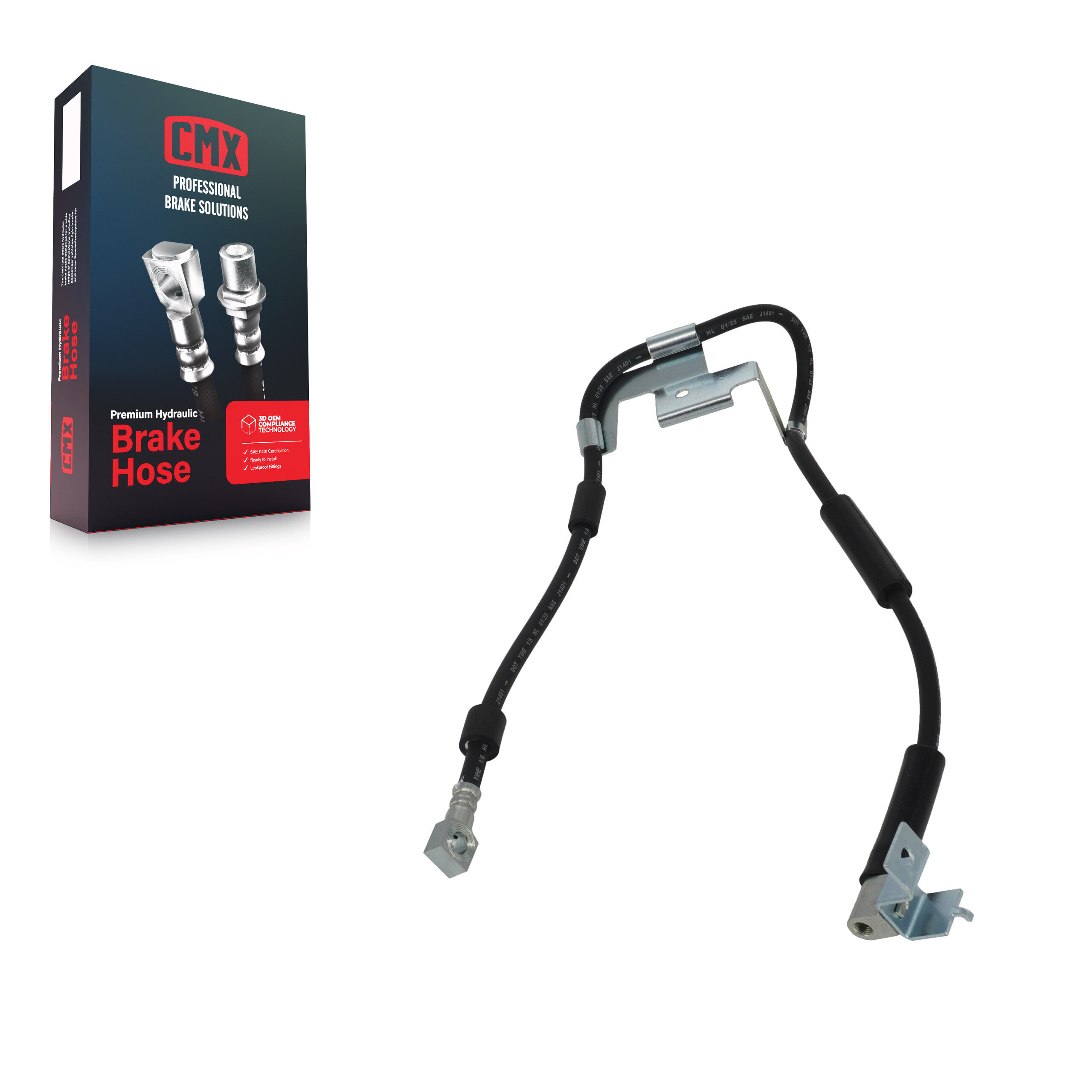 CMX - 12-H380344 - Front Right Brake Hydraulic Hose