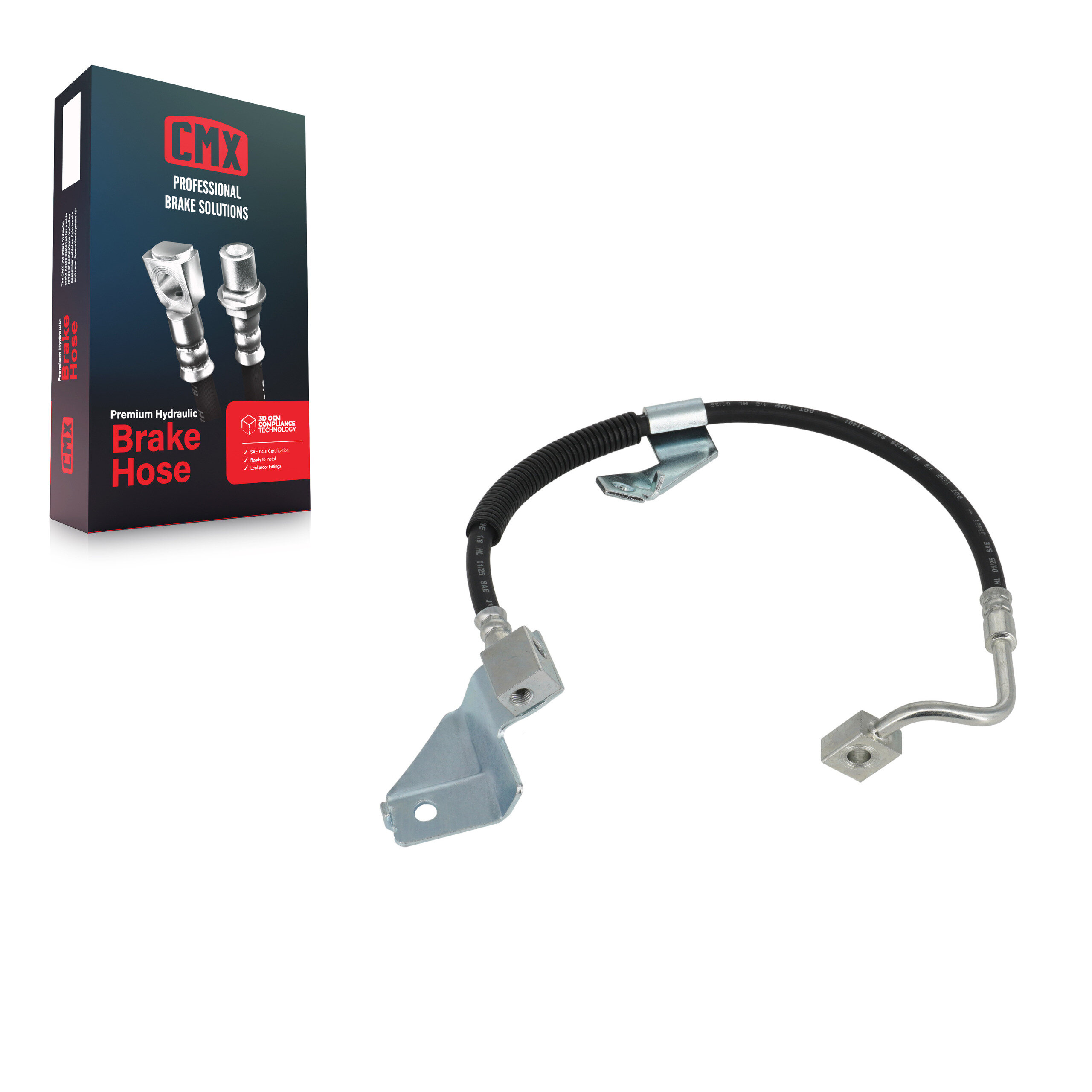 CMX - 12-H380553 - Front Left Brake Hydraulic Hose