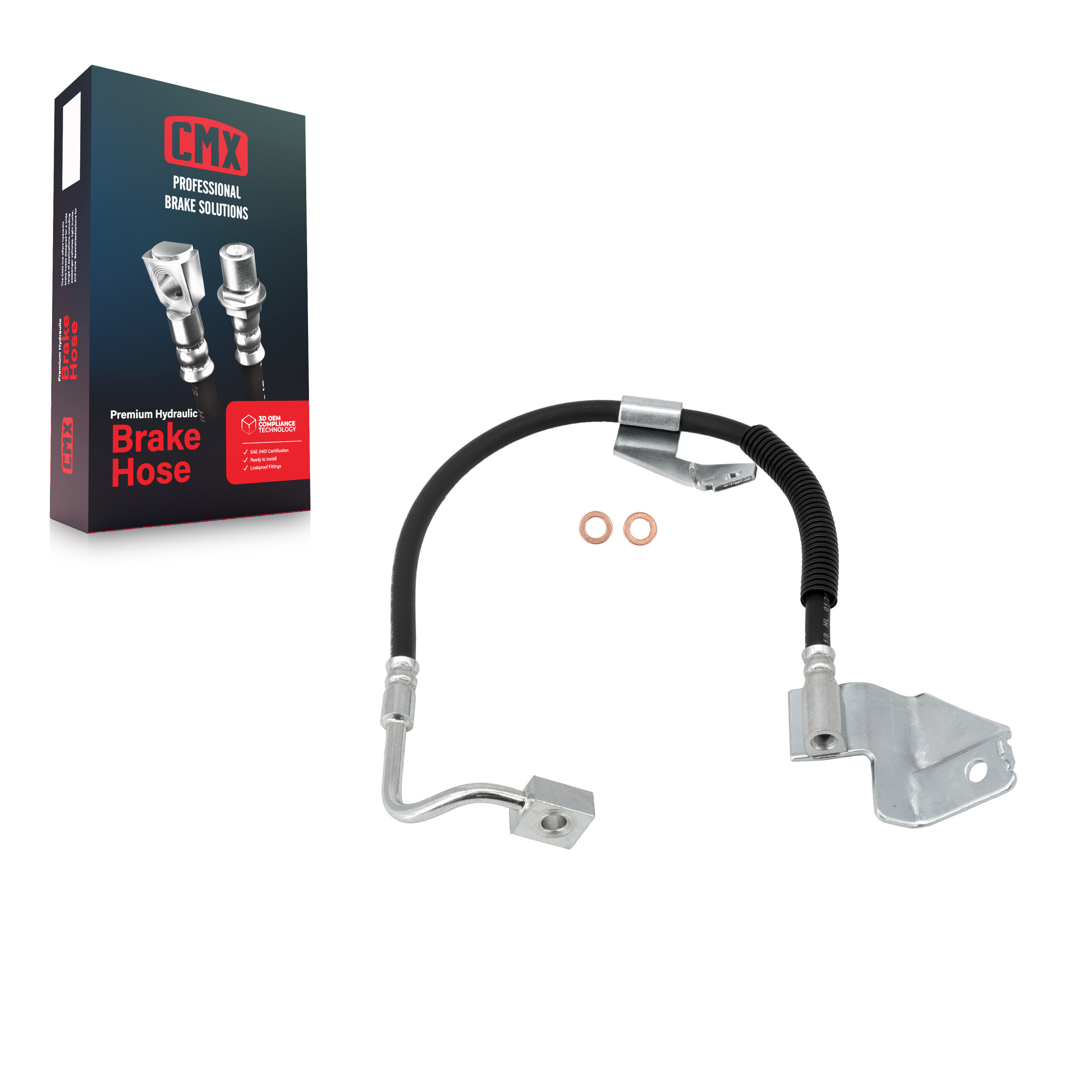 CMX - 12-H380554 - Front Right Brake Hydraulic Hose
