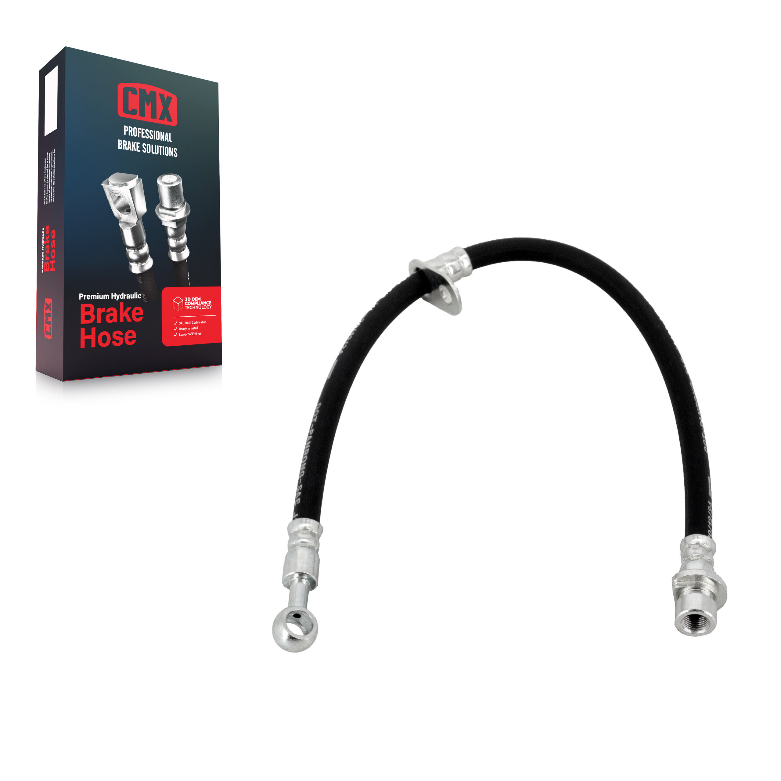 CMX - 12-H381026 - Front Left Brake Hydraulic Hose