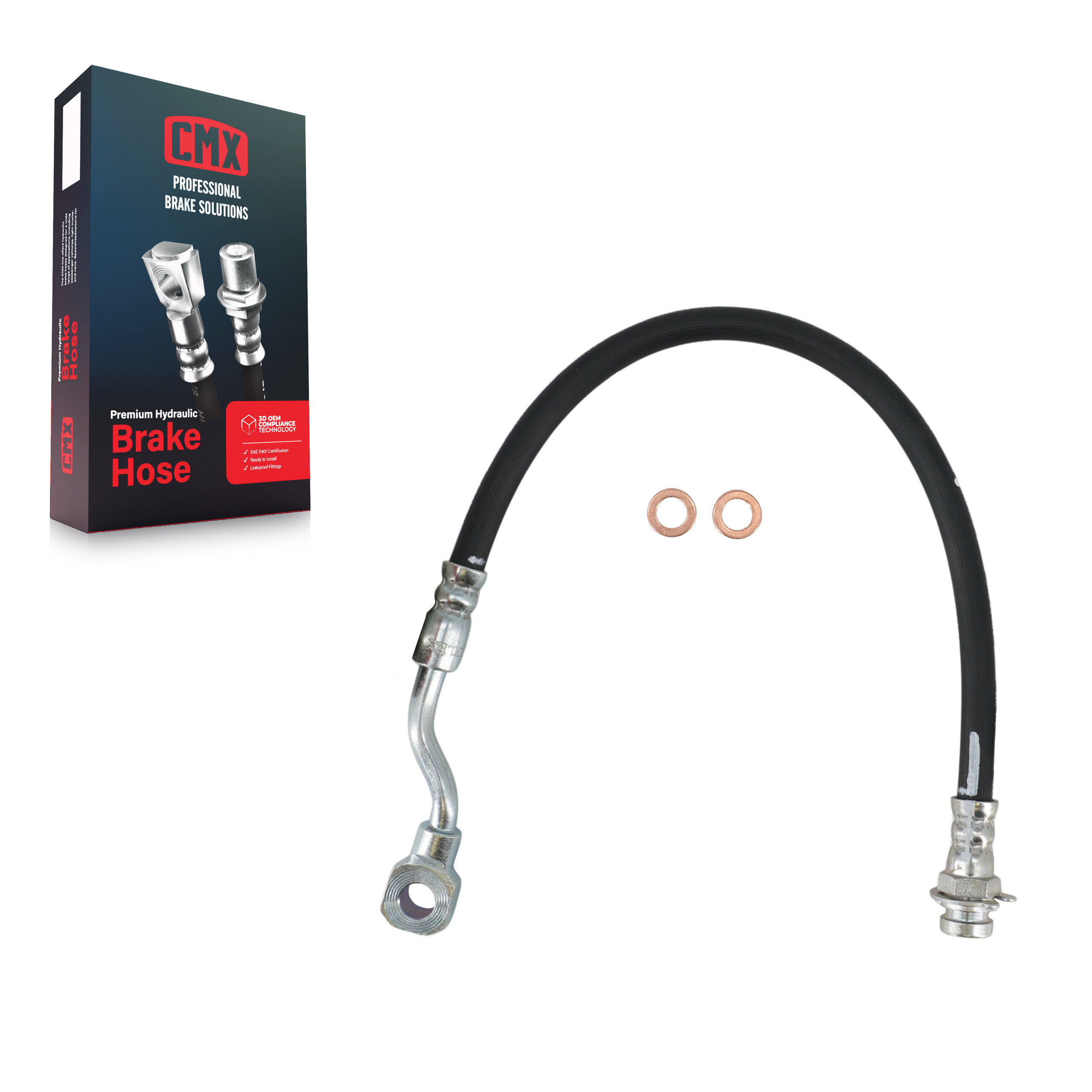 CMX - 12-H381273 - Rear Left Brake Hydraulic Hose