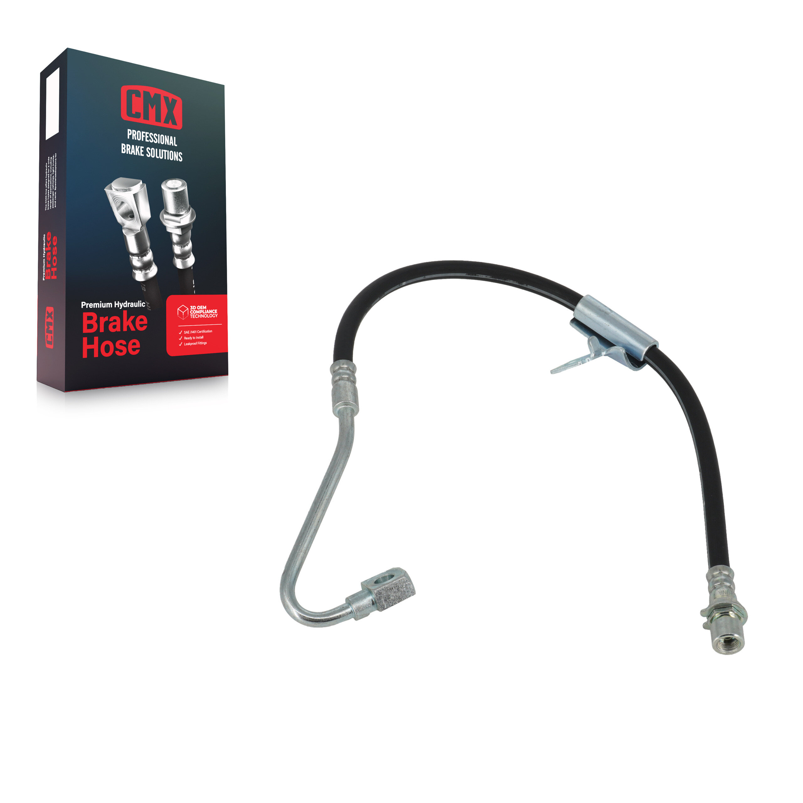 CMX - 12-H381344 - Front Left Brake Hydraulic Hose