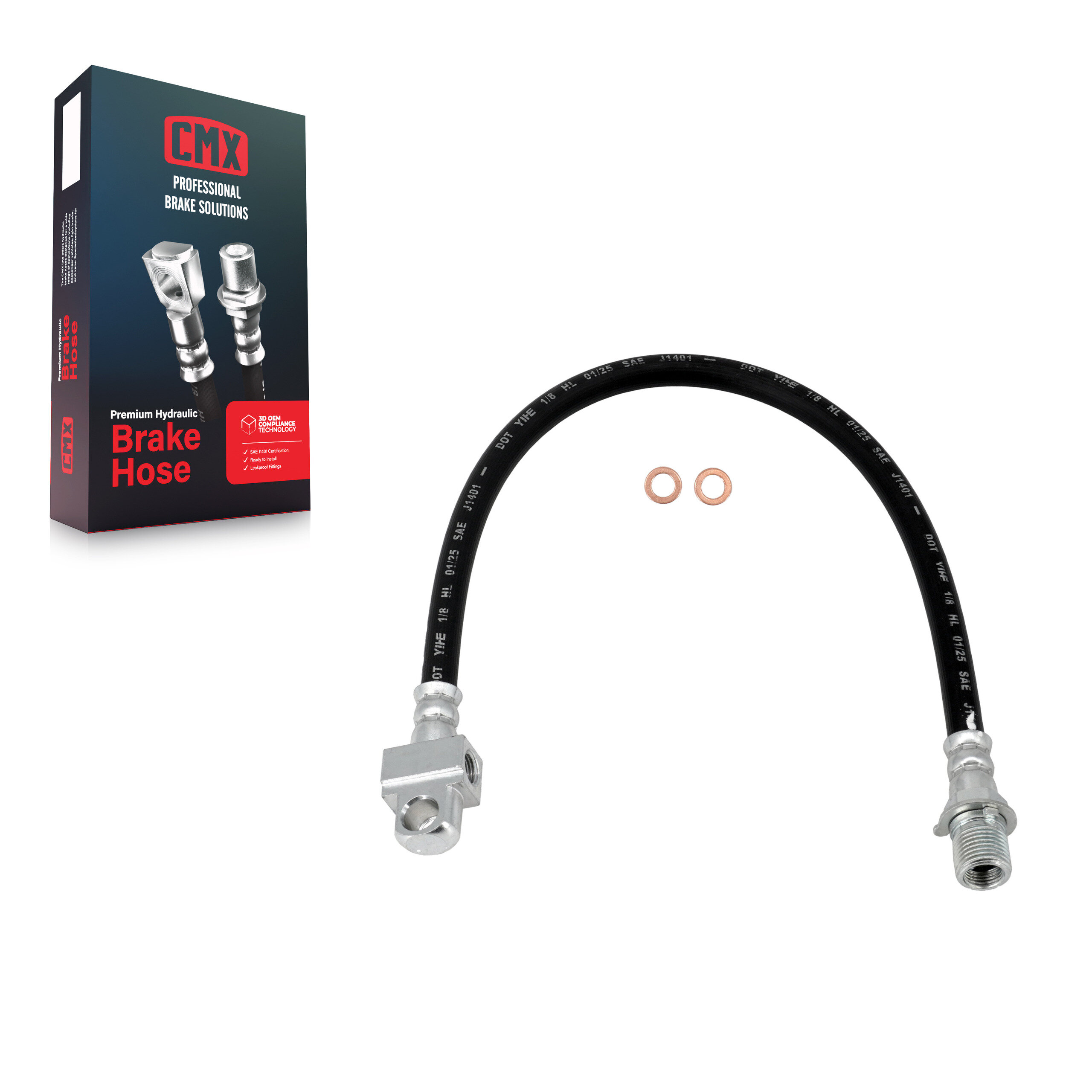 CMX - 12-H38624 - Rear Center Brake Hydraulic Hose
