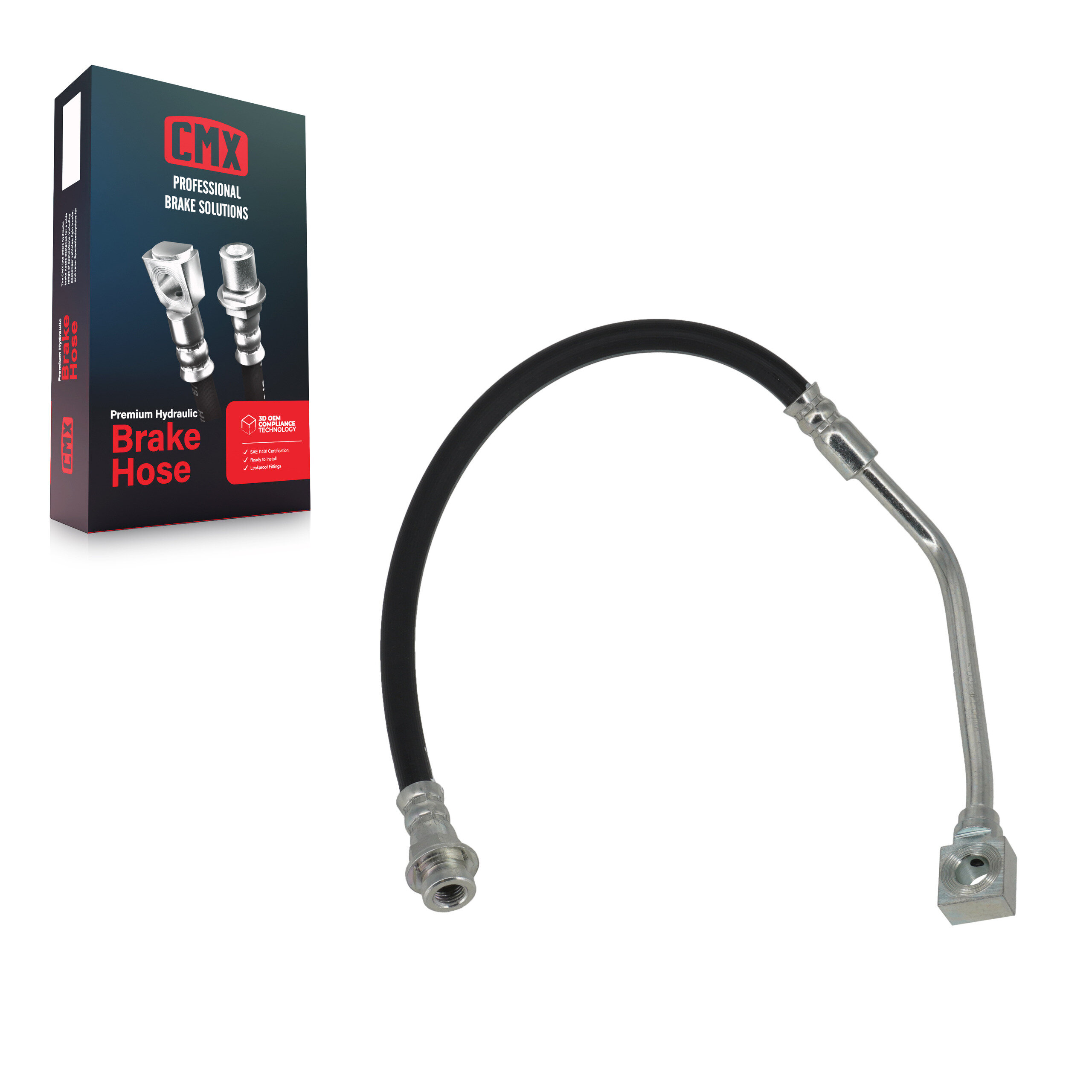 CMX - 12-H38665 - Front Right Brake Hydraulic Hose