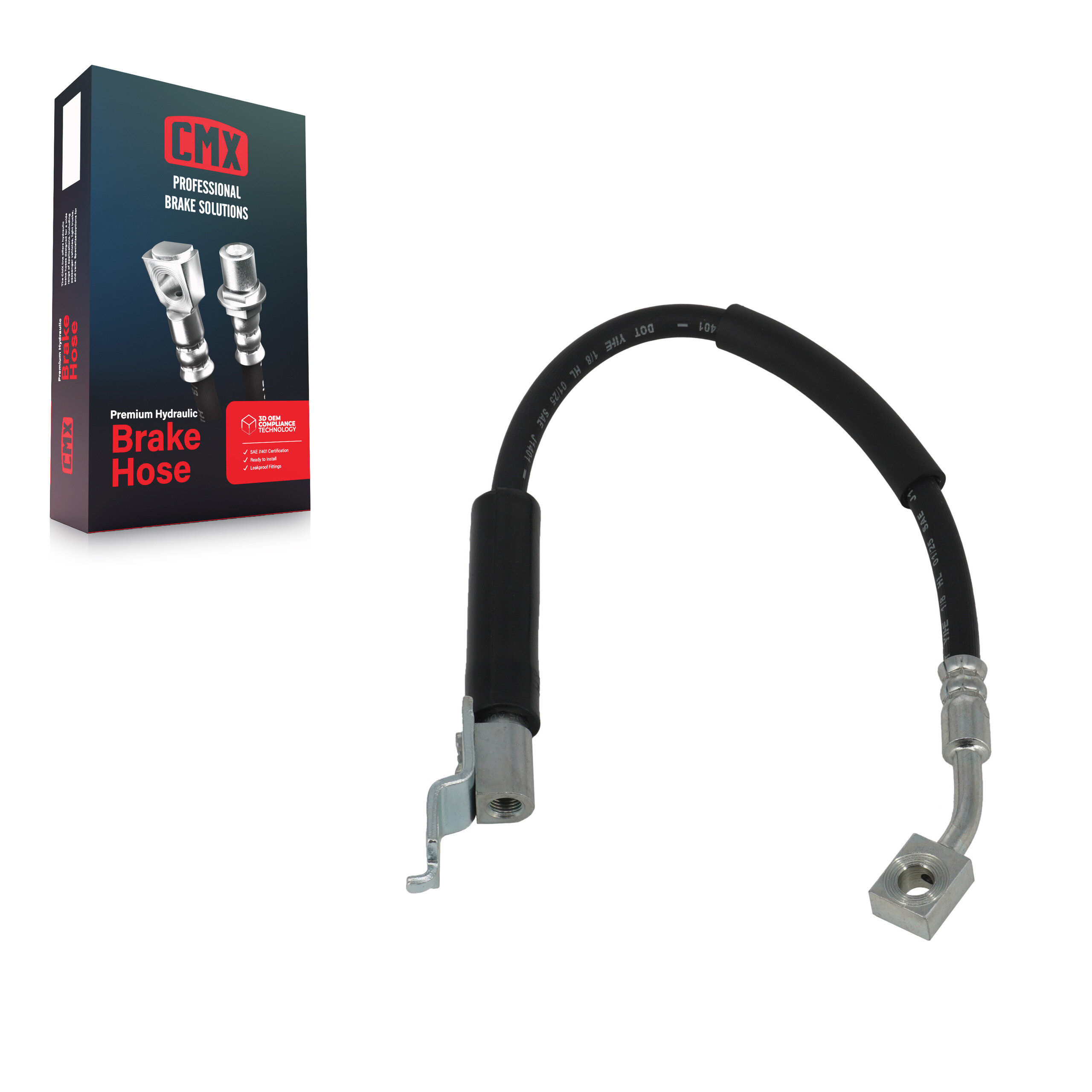 CMX - 12-H38895 - Front Left Brake Hydraulic Hose
