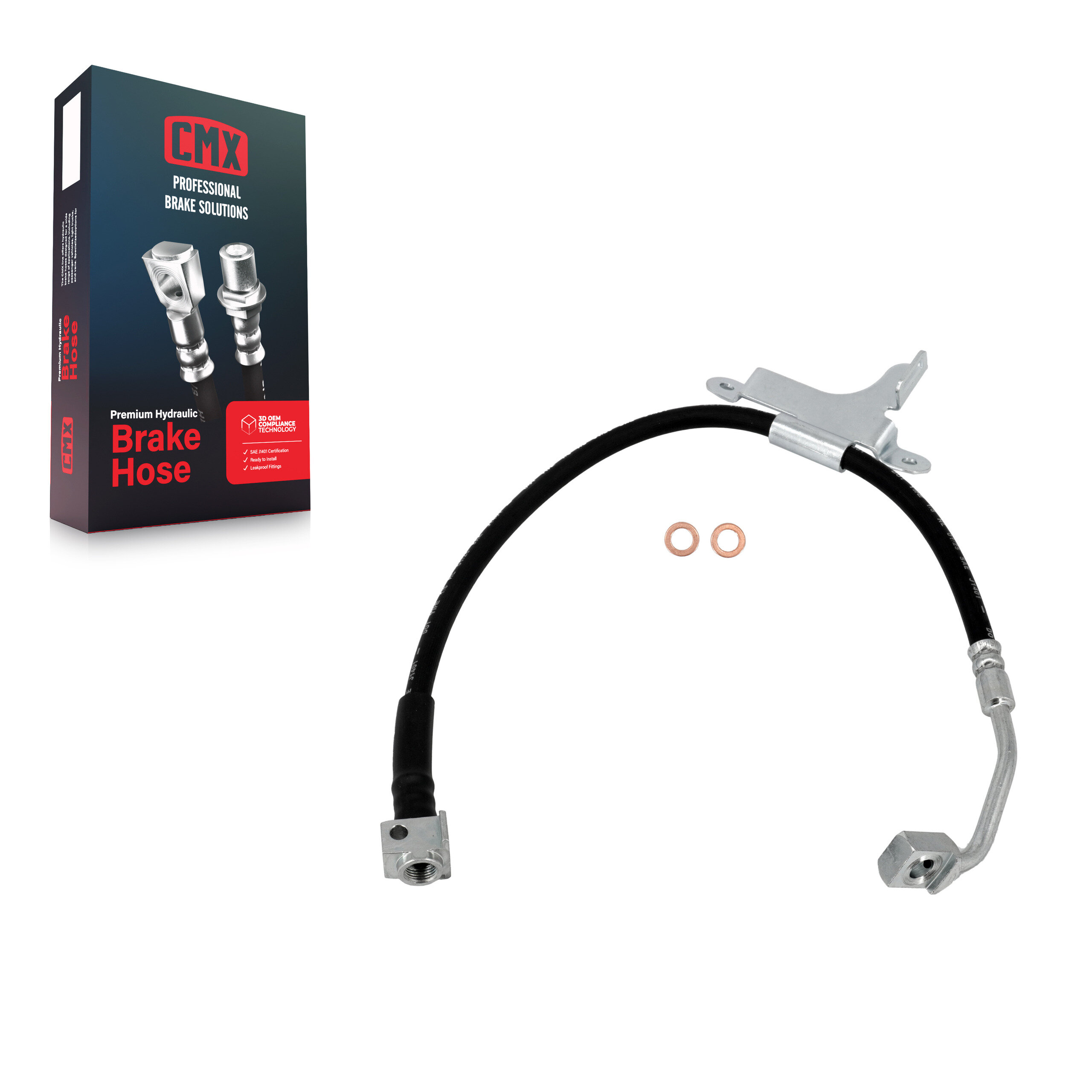CMX - 12-H620047 - Front Left Brake Hydraulic Hose
