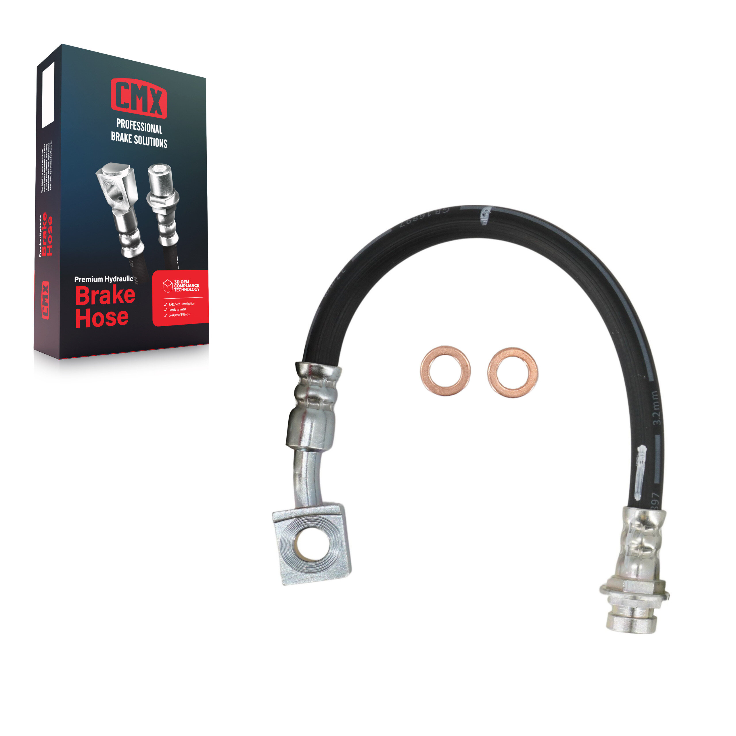 CMX - 12-H620050 - Rear Right Brake Hydraulic Hose