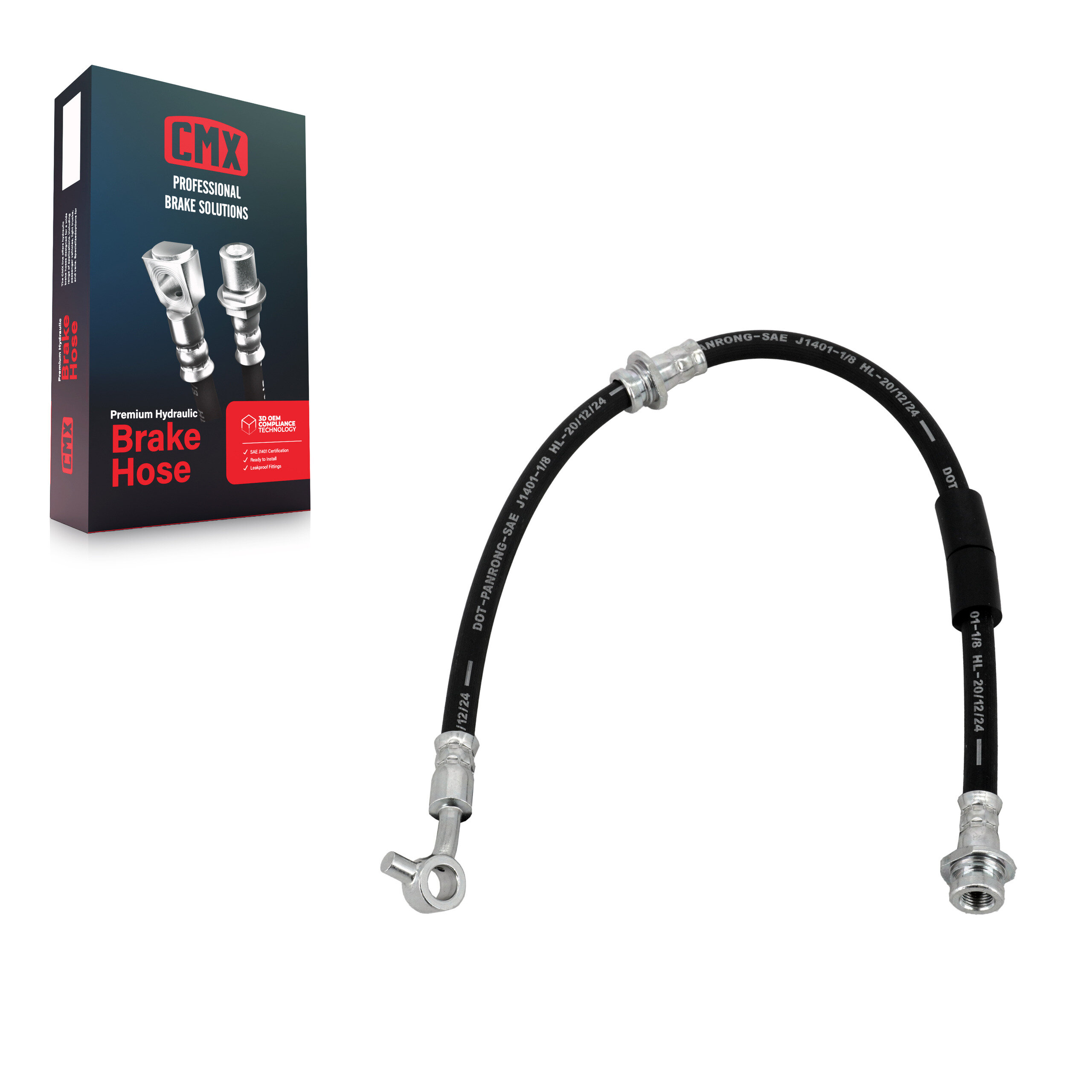 CMX - 12-H620125 - Front Right Brake Hydraulic Hose
