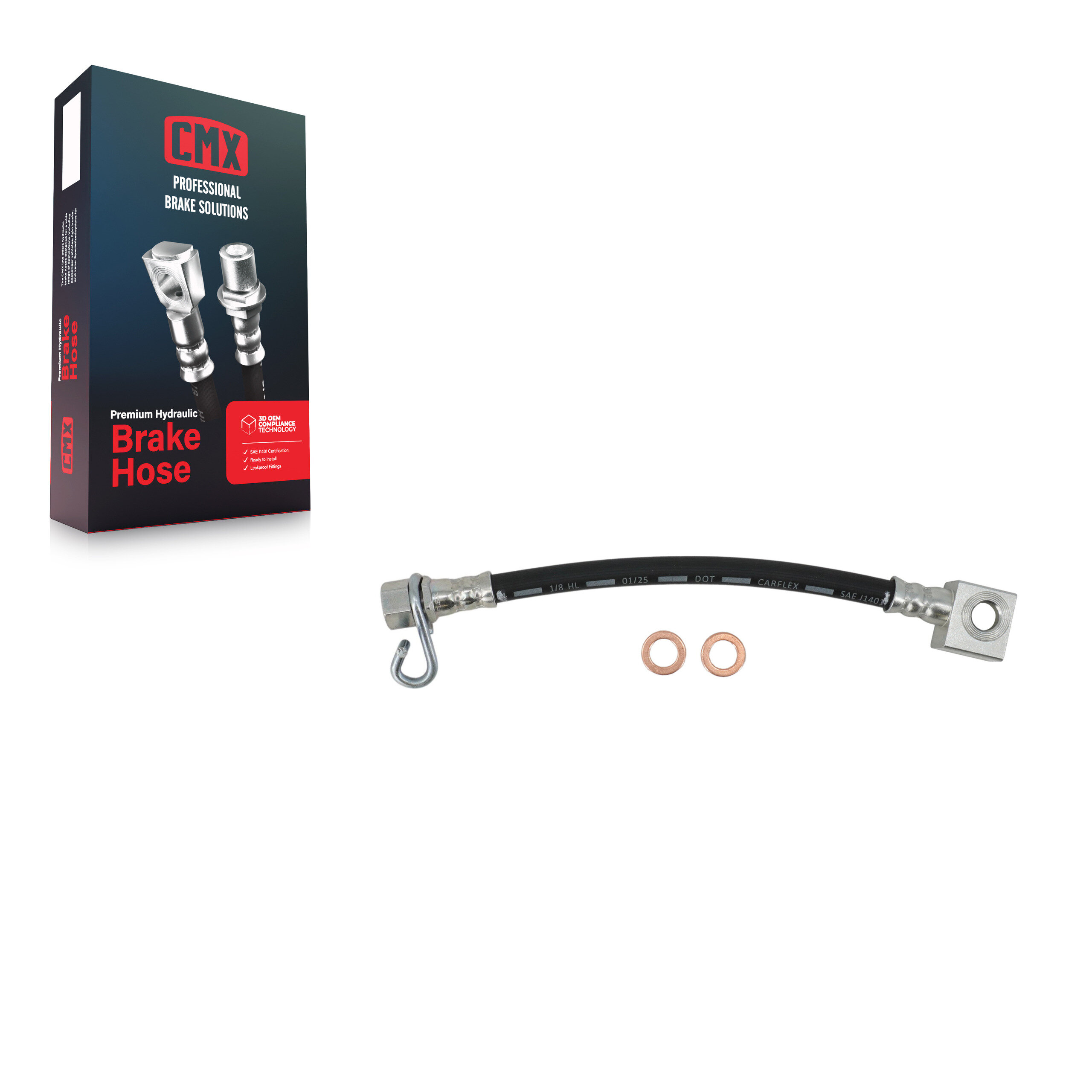CMX - 12-H620177 - Rear Right Brake Hydraulic Hose