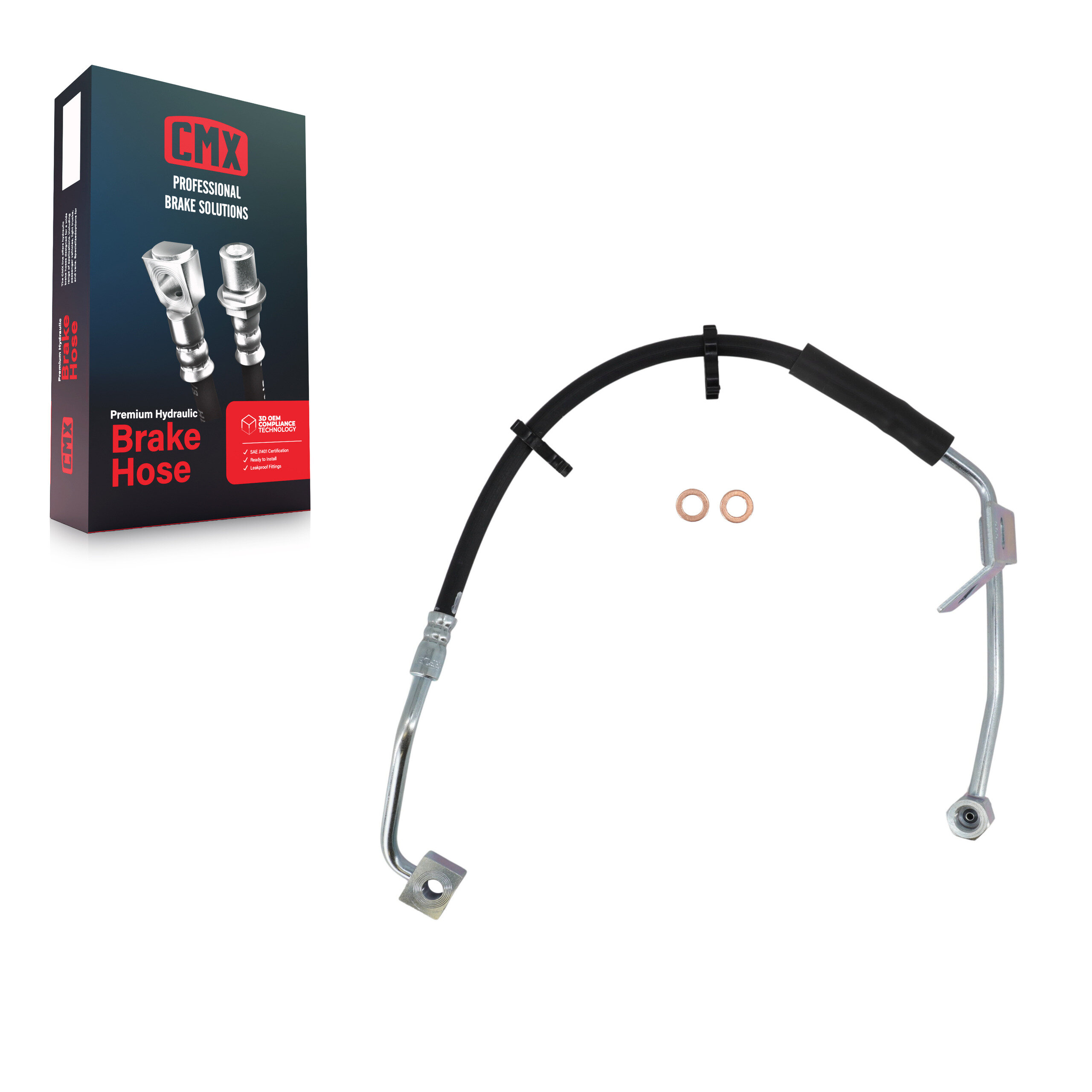 CMX - 12-H620182 - Front Left Brake Hydraulic Hose