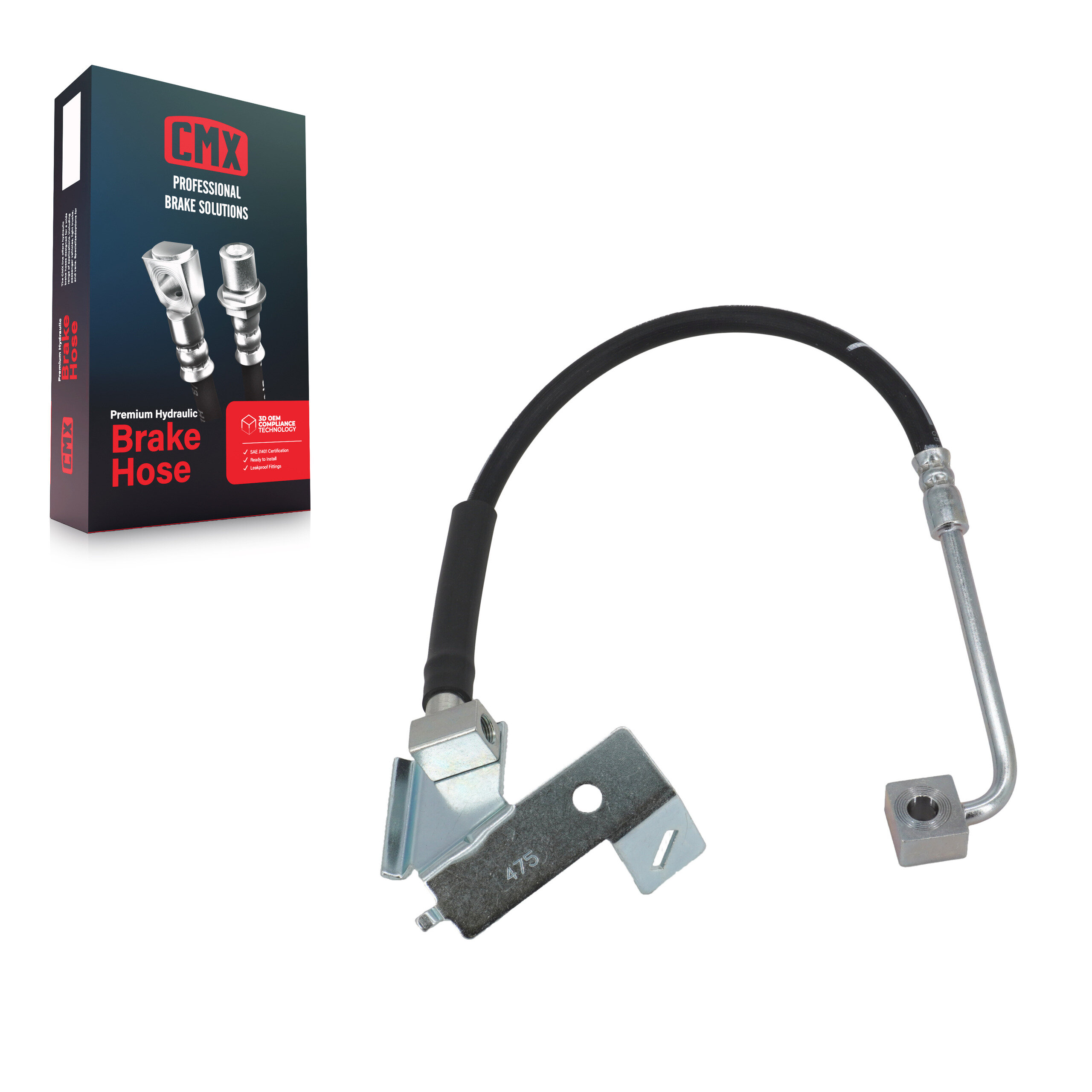 CMX - 12-H620183 - Front Right Brake Hydraulic Hose