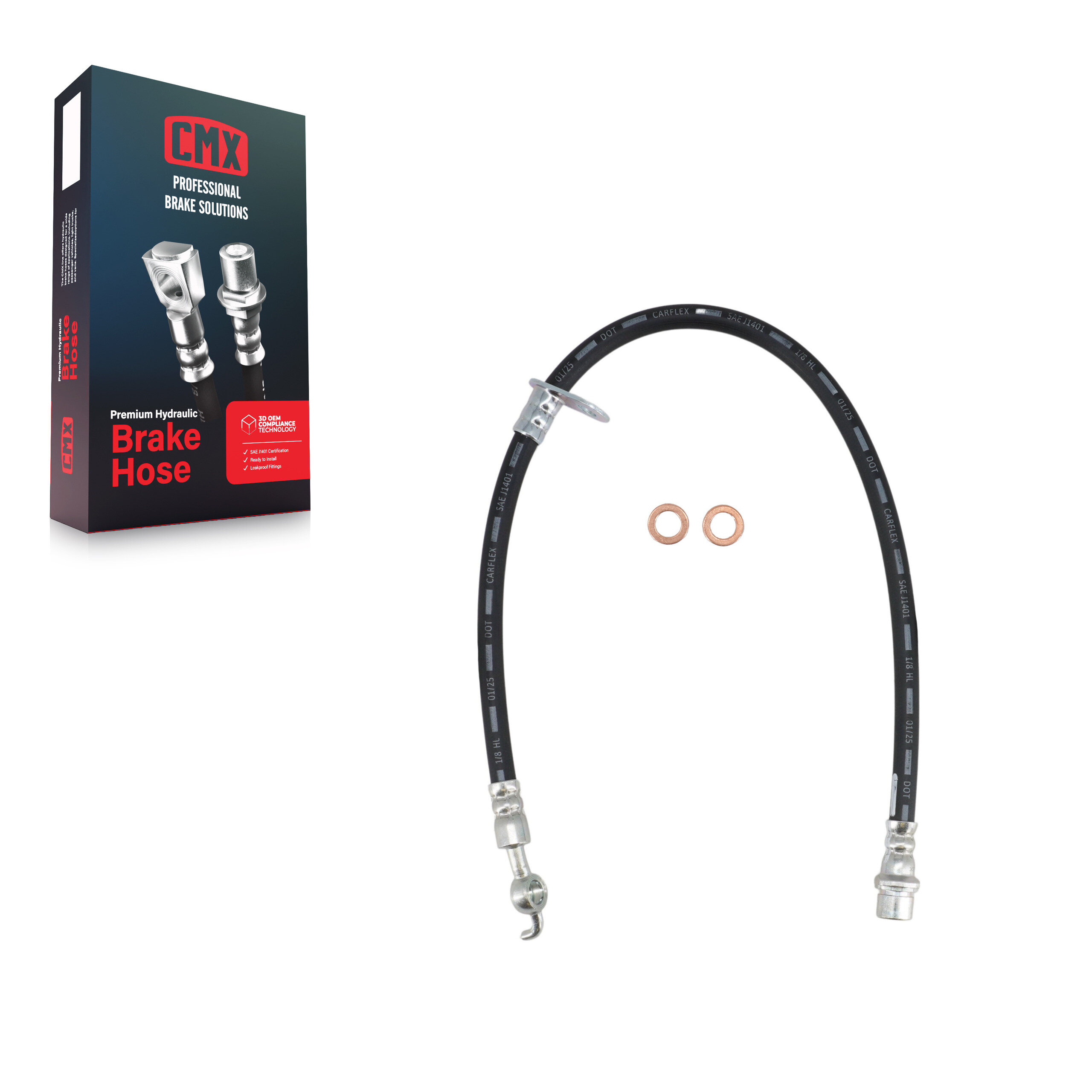 CMX - 12-H620227 - Rear Right Brake Hydraulic Hose