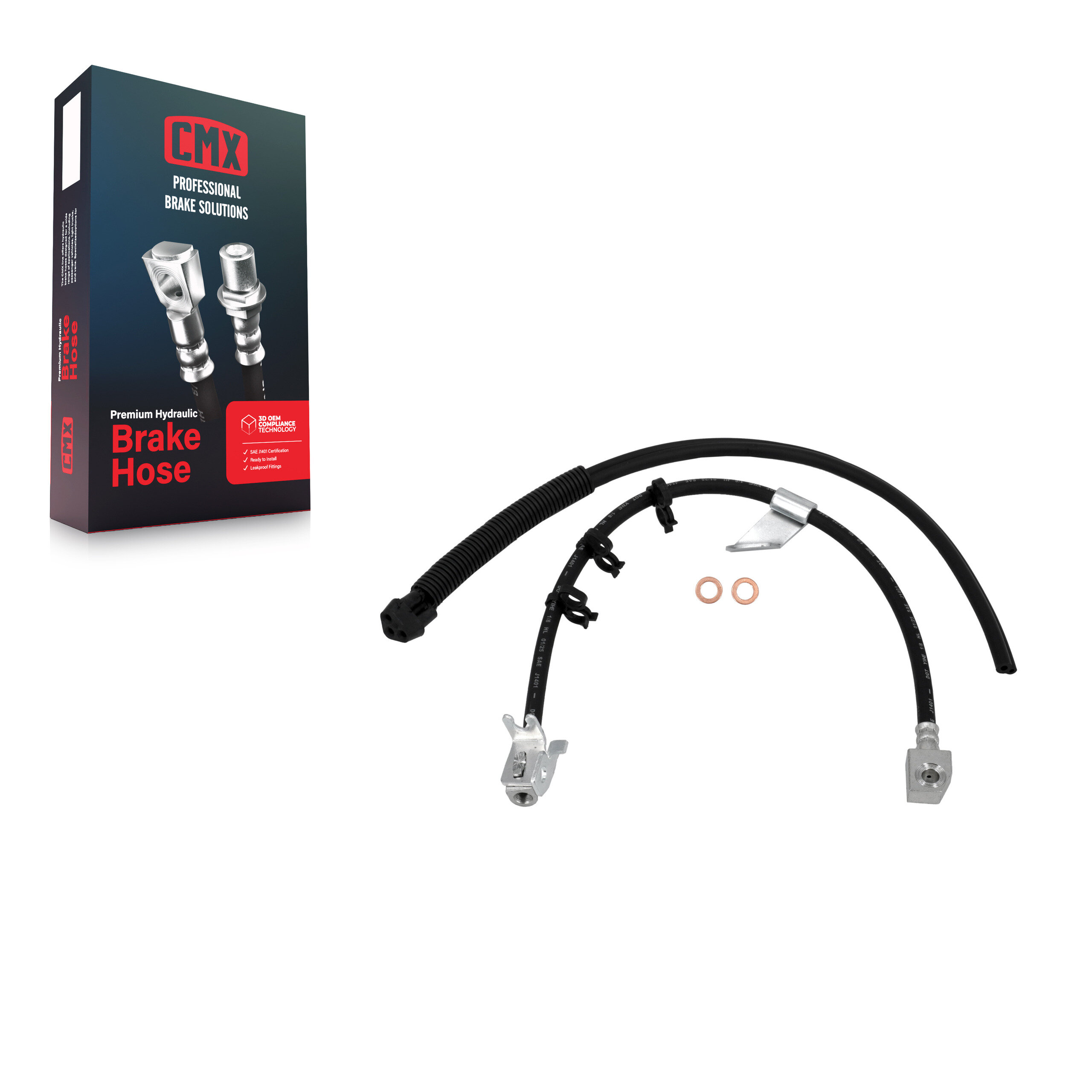 CMX - 12-H620324 - Front Left Brake Hydraulic Hose