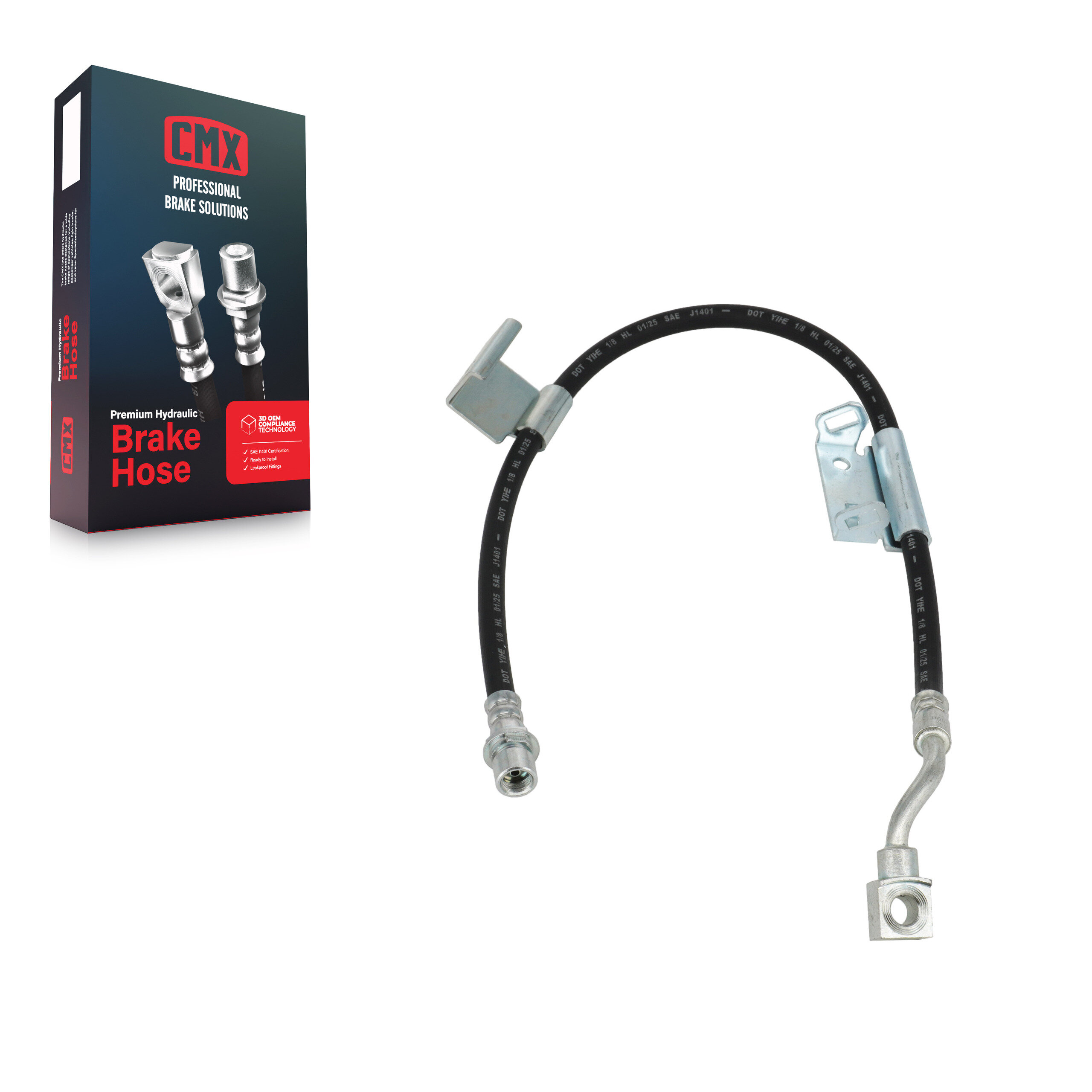 CMX - 12-H620441 - Front Left Brake Hydraulic Hose