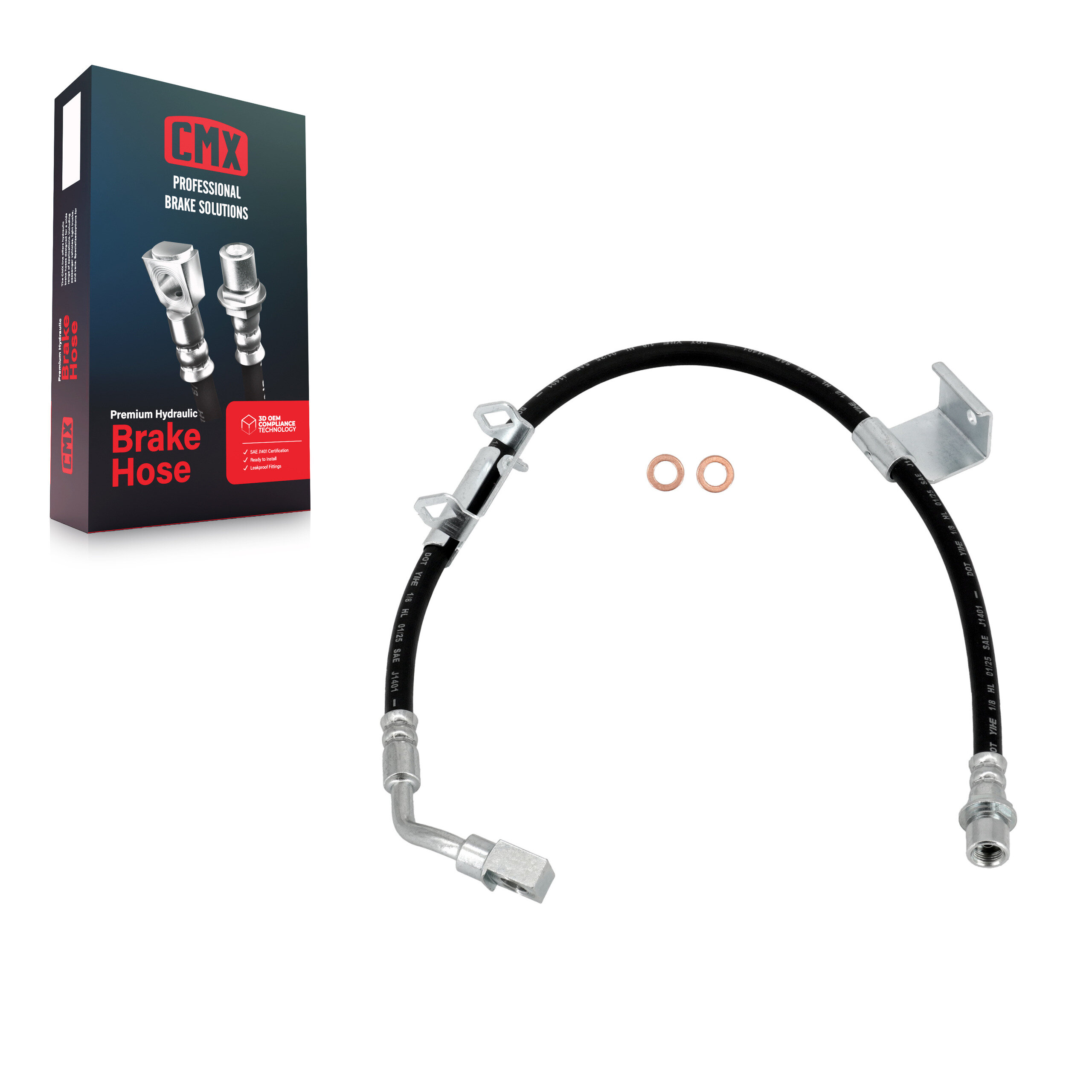 CMX - 12-H620442 - Front Right Brake Hydraulic Hose
