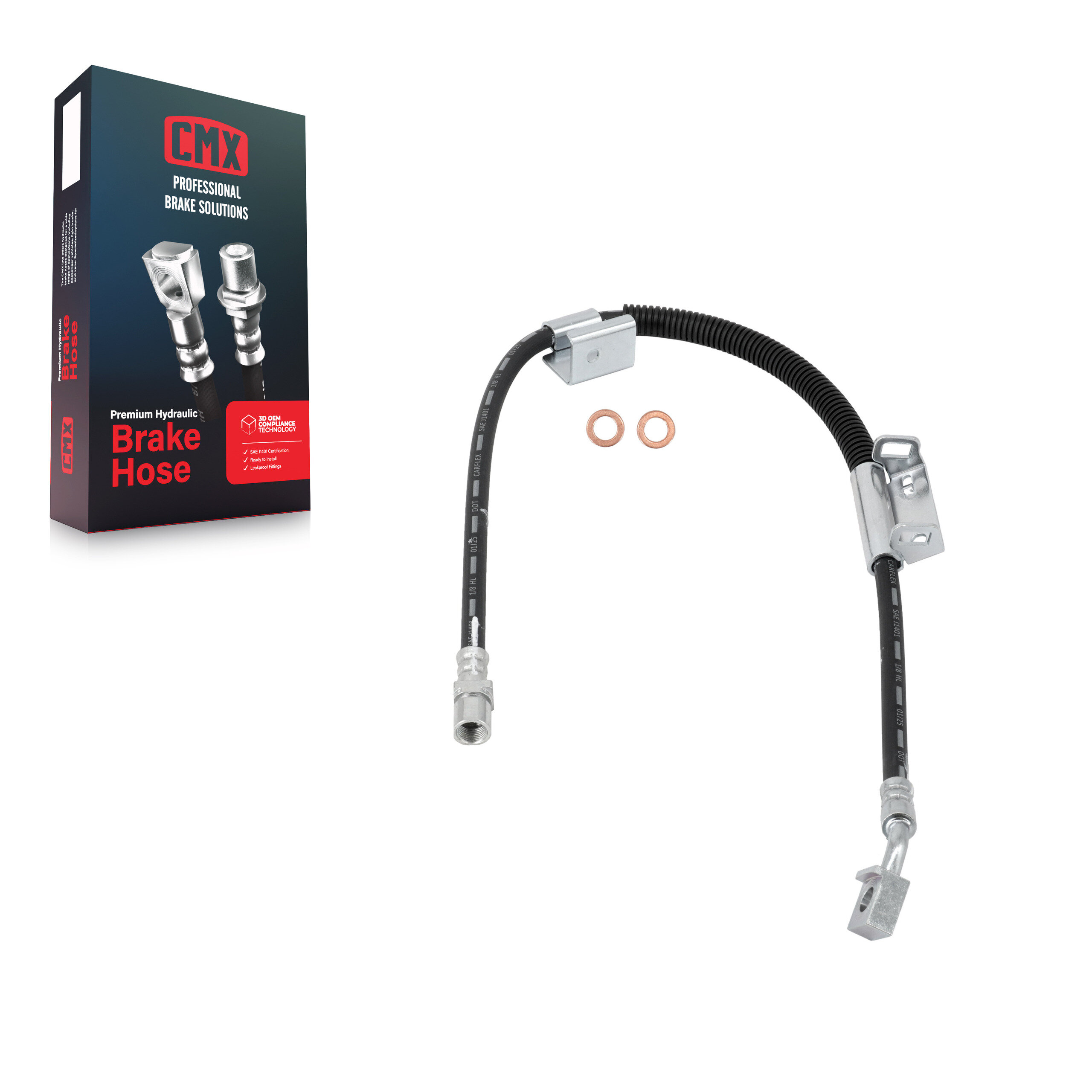 CMX - 12-H620464 - Front Right Brake Hydraulic Hose
