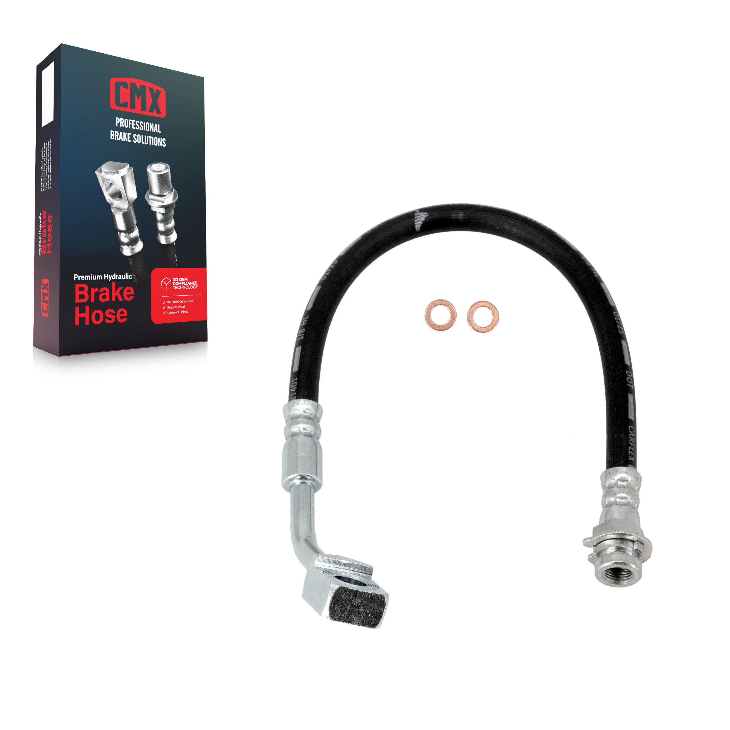 CMX - 12-H620466 - Front Left Brake Hydraulic Hose
