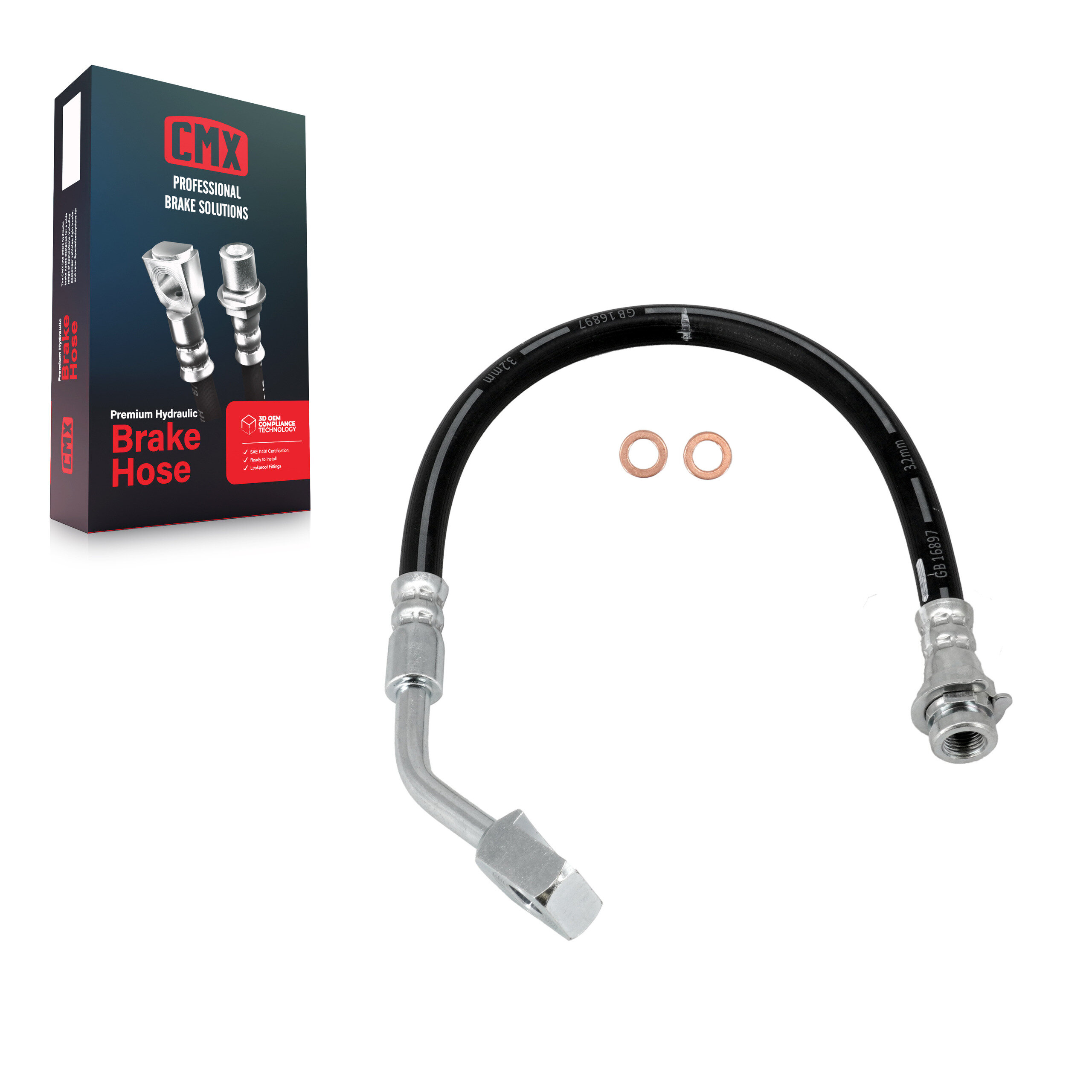CMX - 12-H620467 - Front Right Brake Hydraulic Hose