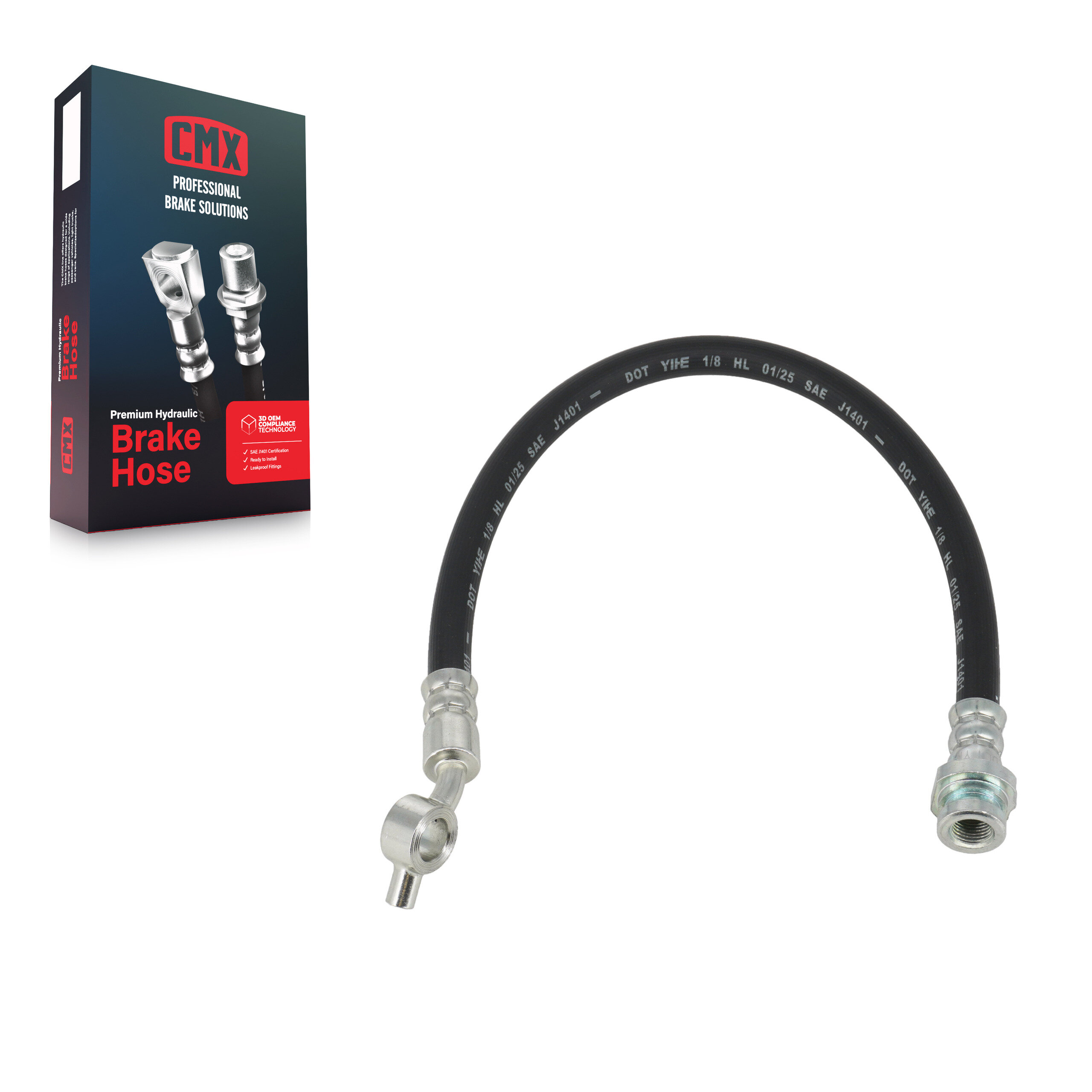 CMX - 12-H620536 - Front Right Brake Hydraulic Hose