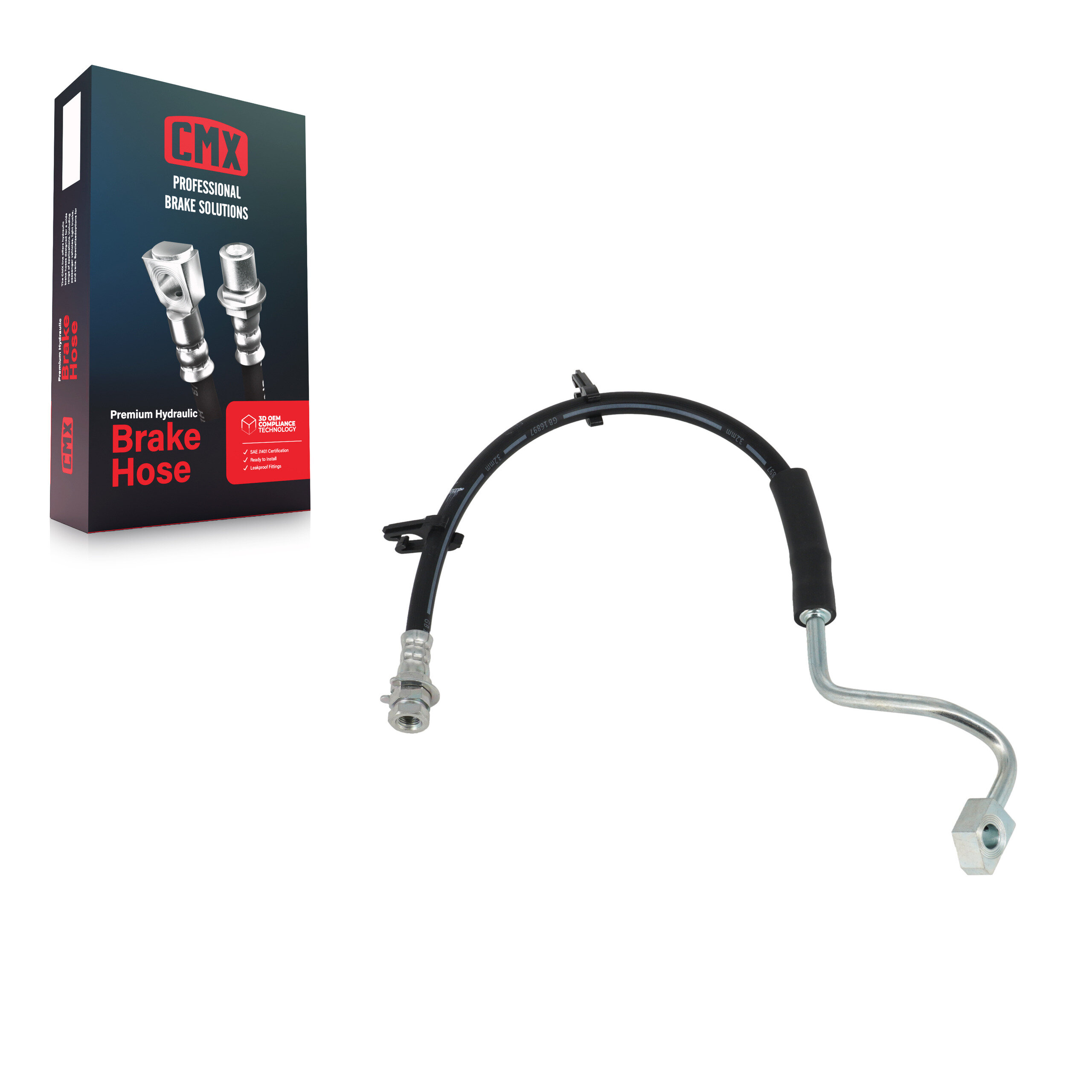 CMX - 12-H620608 - Front Right Brake Hydraulic Hose