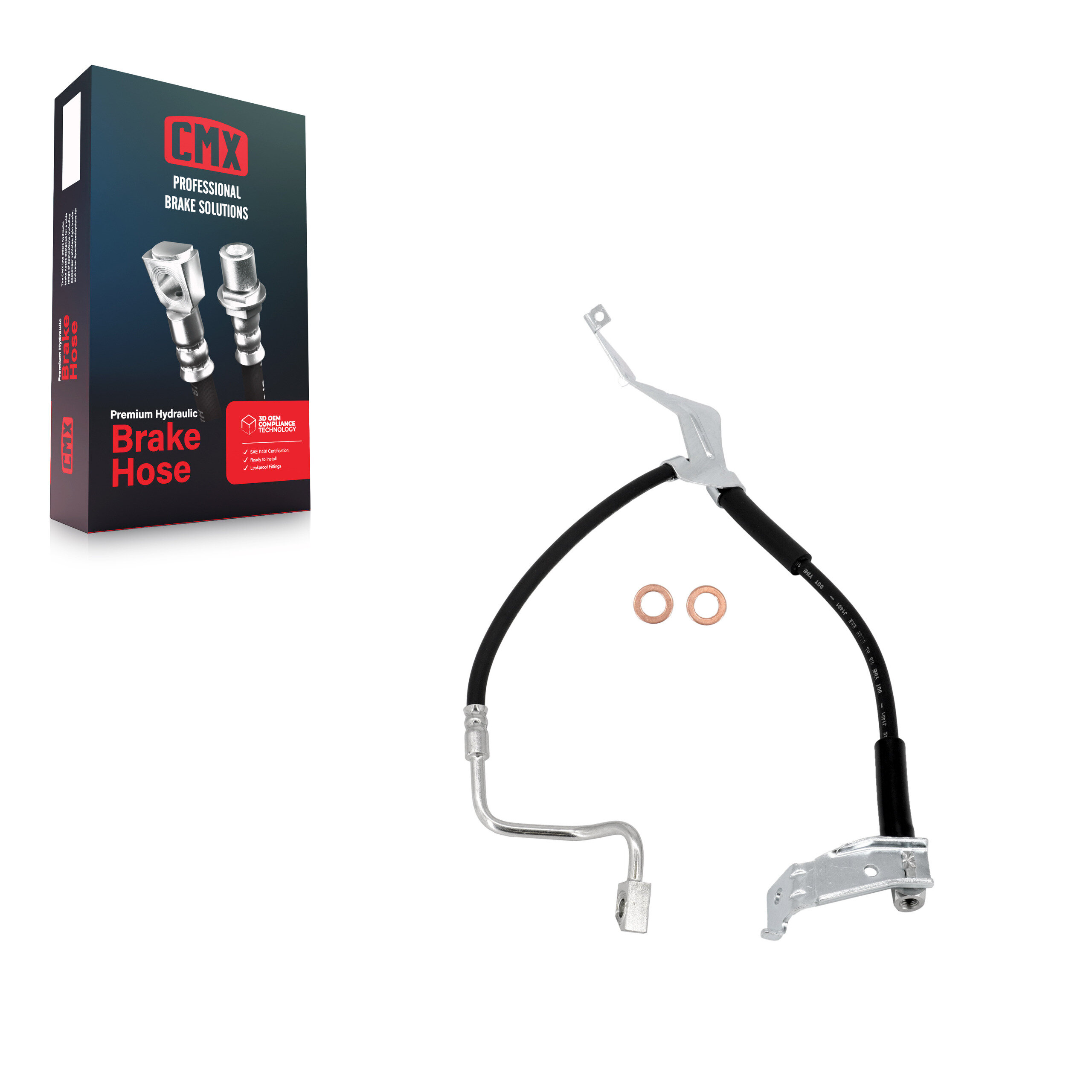 CMX - 12-H620626 - Front Left Brake Hydraulic Hose