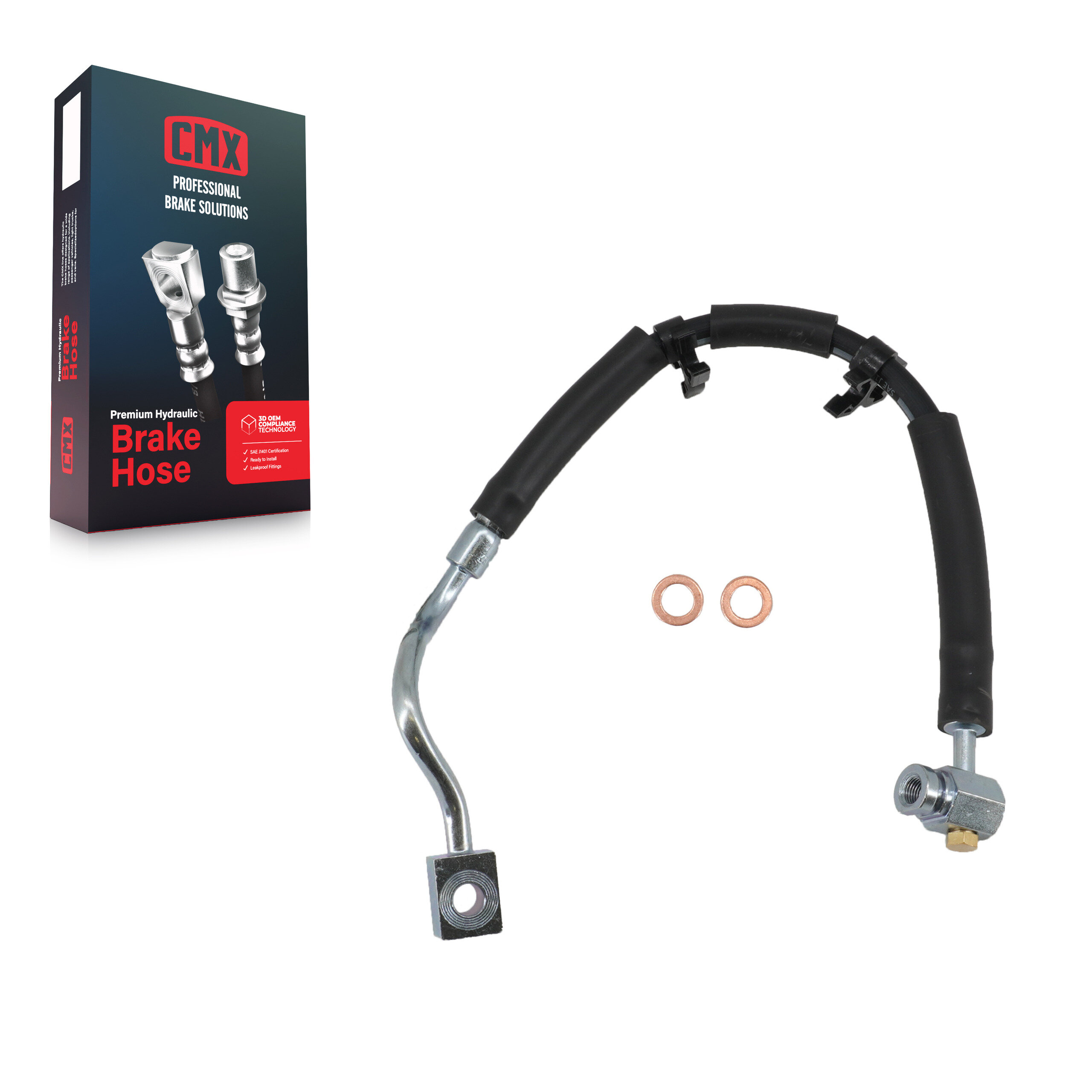 CMX - 12-H620630 - Front Left Brake Hydraulic Hose