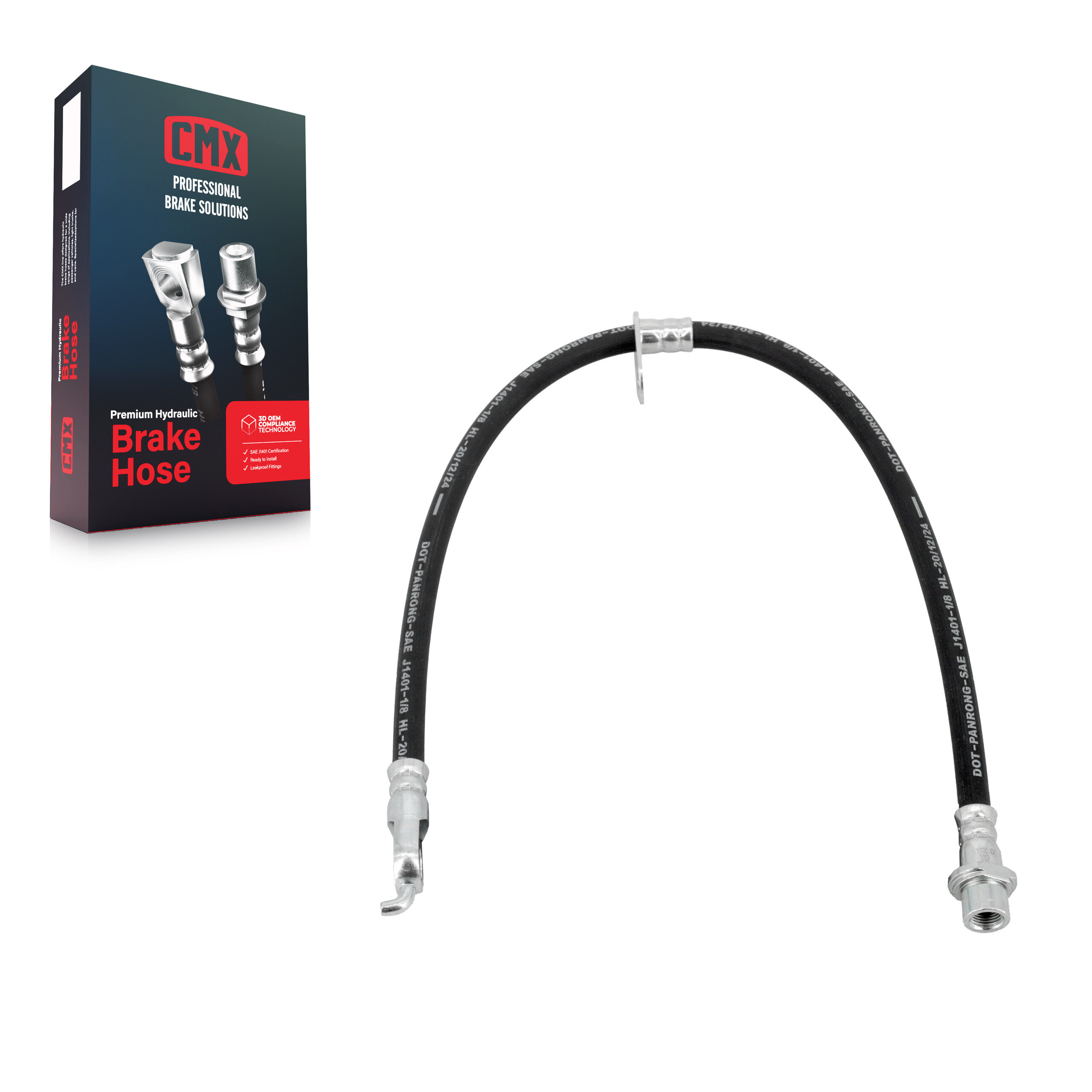 CMX - 12-H620640 - Front Left Brake Hydraulic Hose