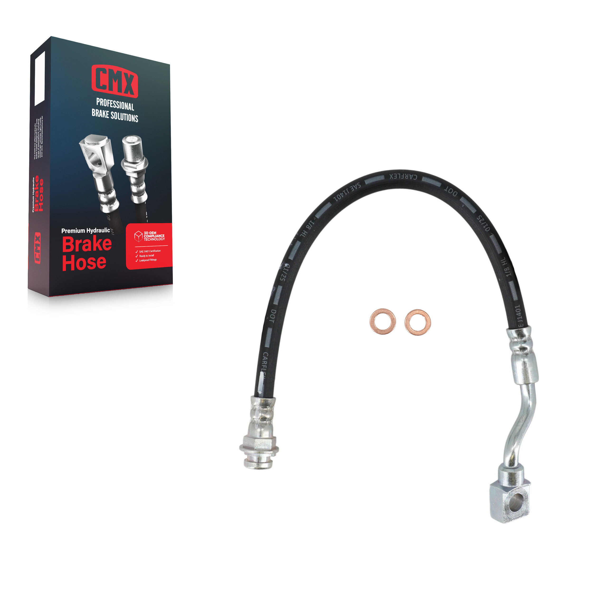CMX - 12-H620722 - Rear Left Brake Hydraulic Hose