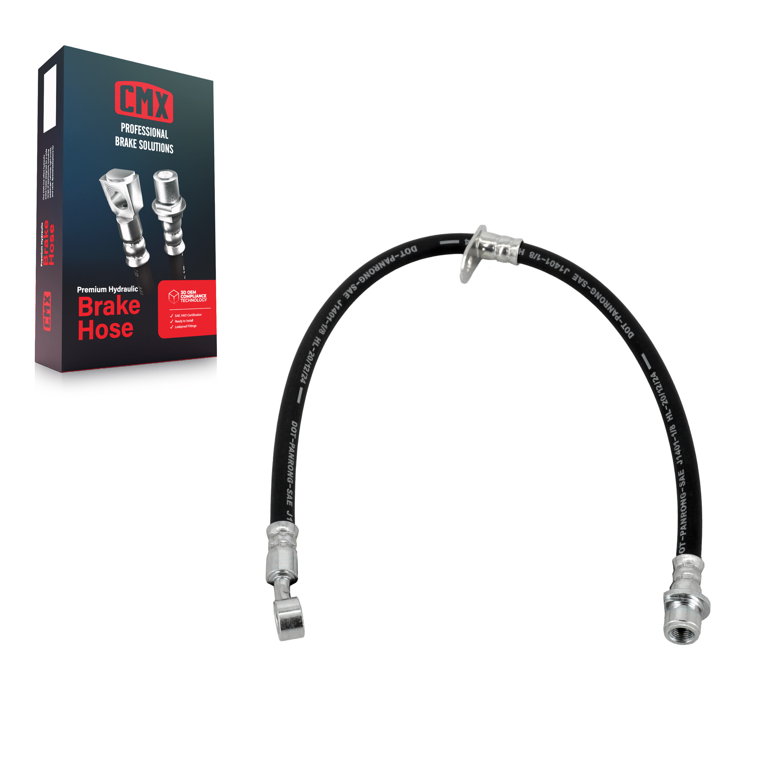 CMX - 12-H620736 - Front Left Brake Hydraulic Hose