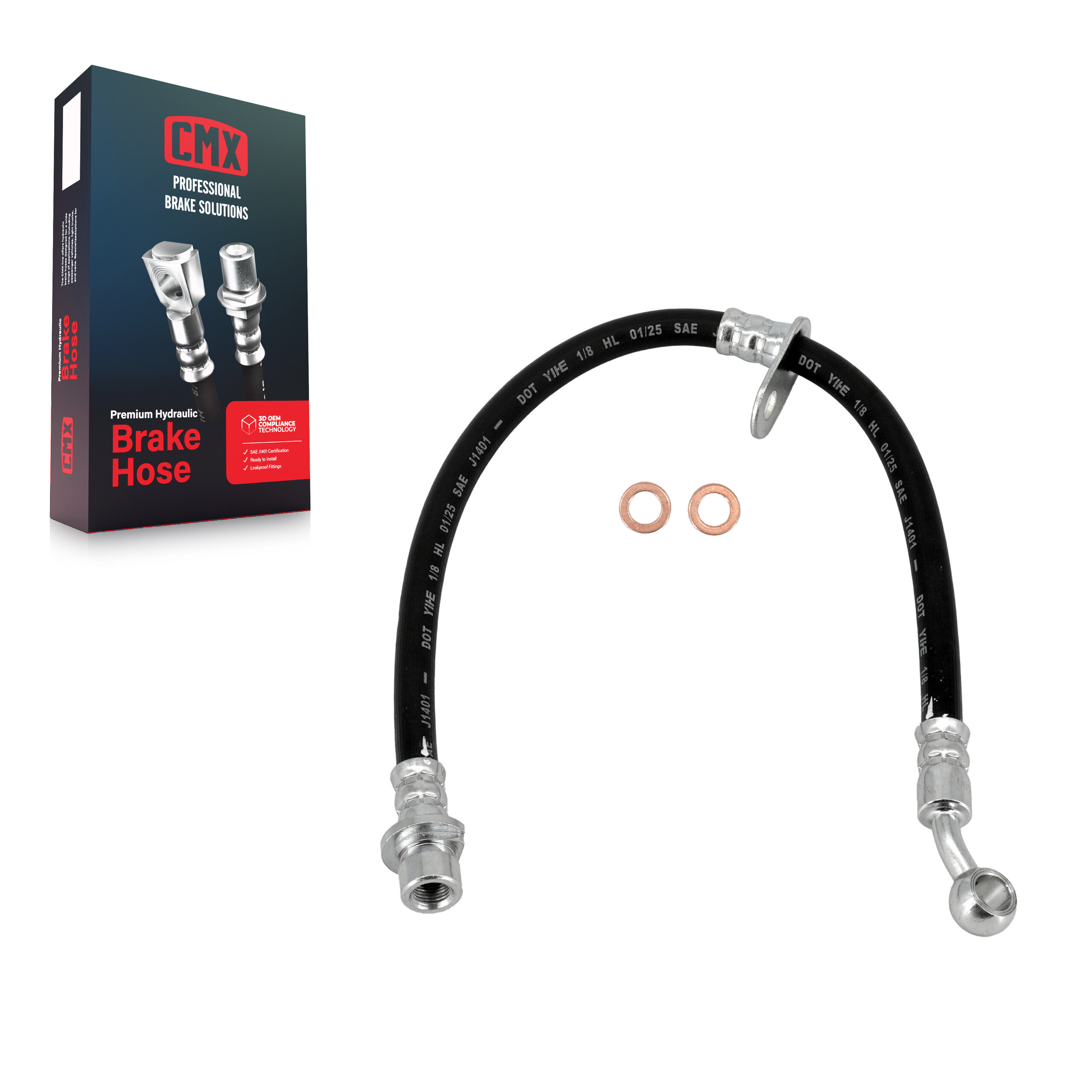 CMX - 12-H620737 - Front Right Brake Hydraulic Hose