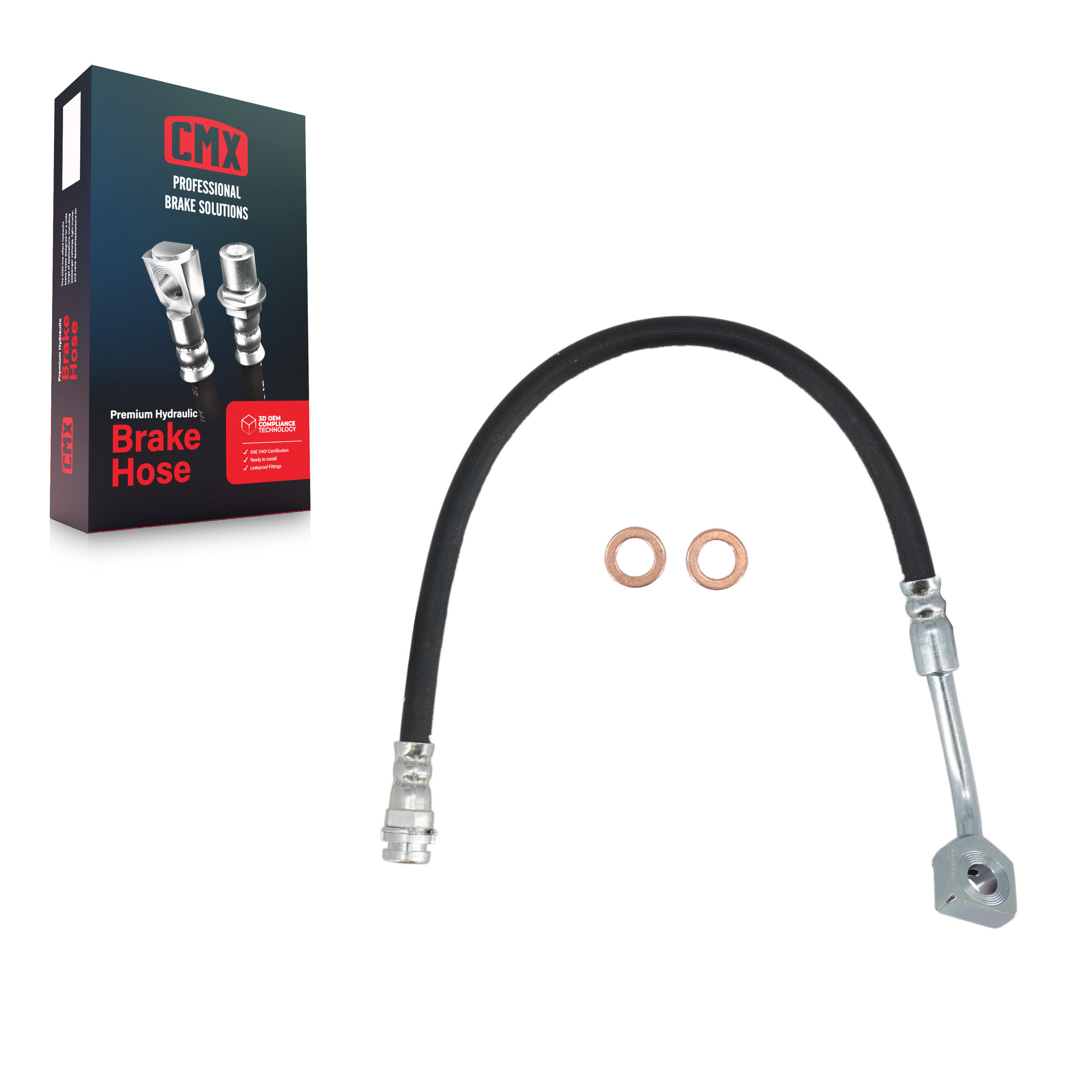 CMX - 12-H620777 - Front Left Brake Hydraulic Hose
