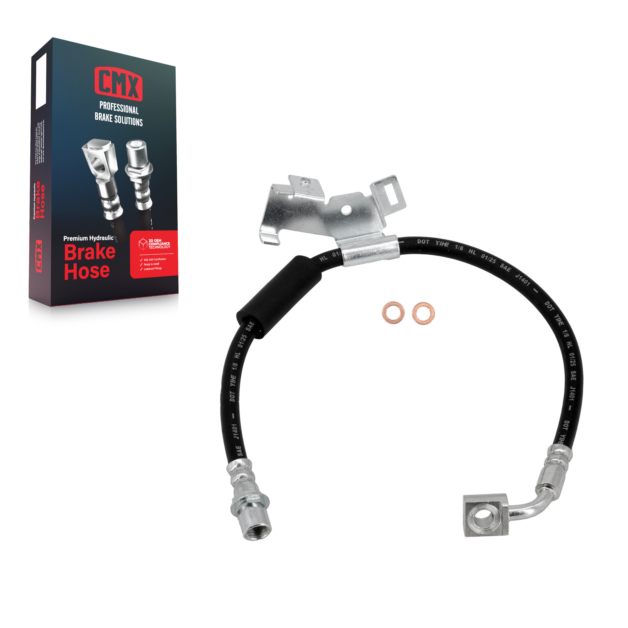 CMX - 12-H620779 - Front Left Brake Hydraulic Hose