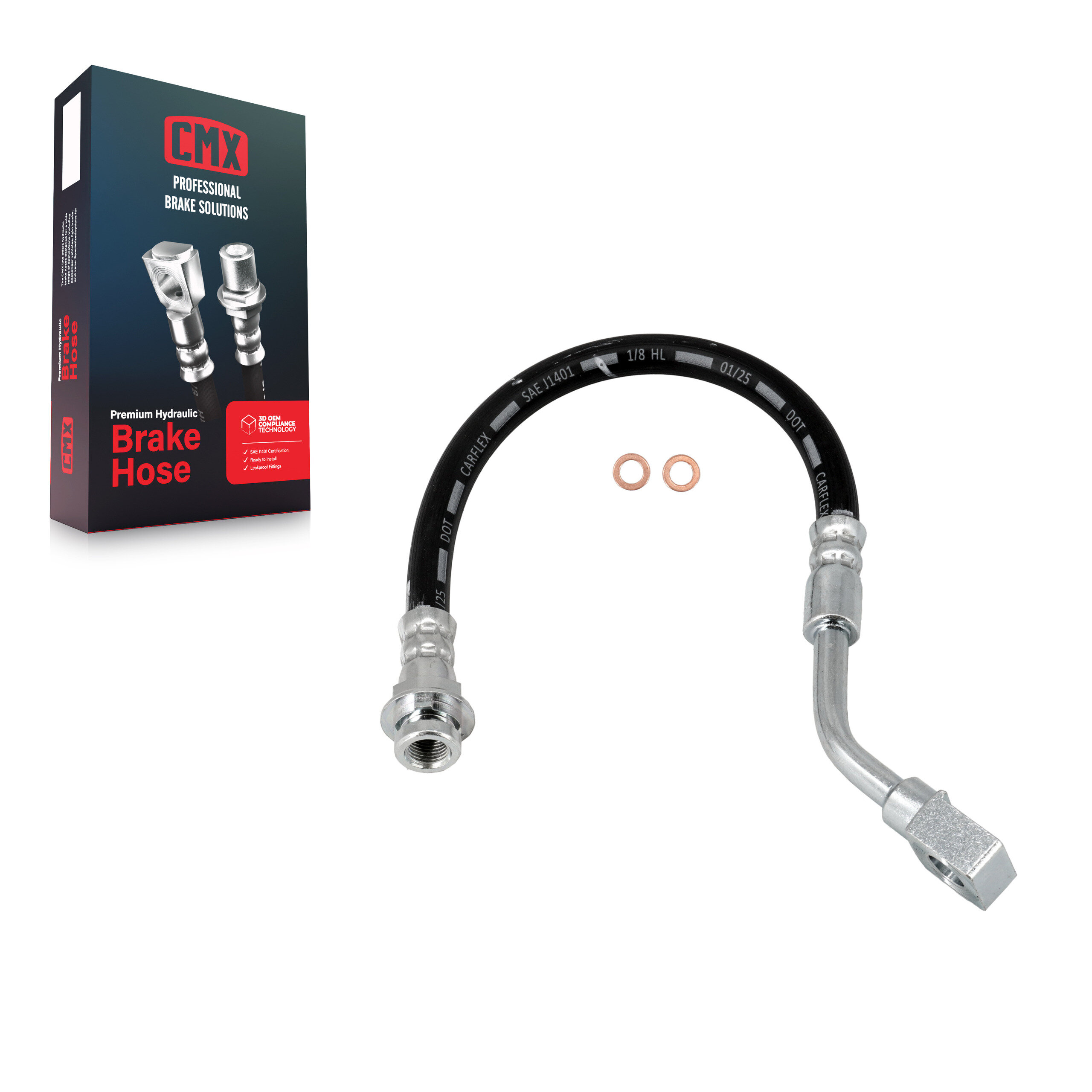 CMX - 12-H620789 - Rear Left Brake Hydraulic Hose