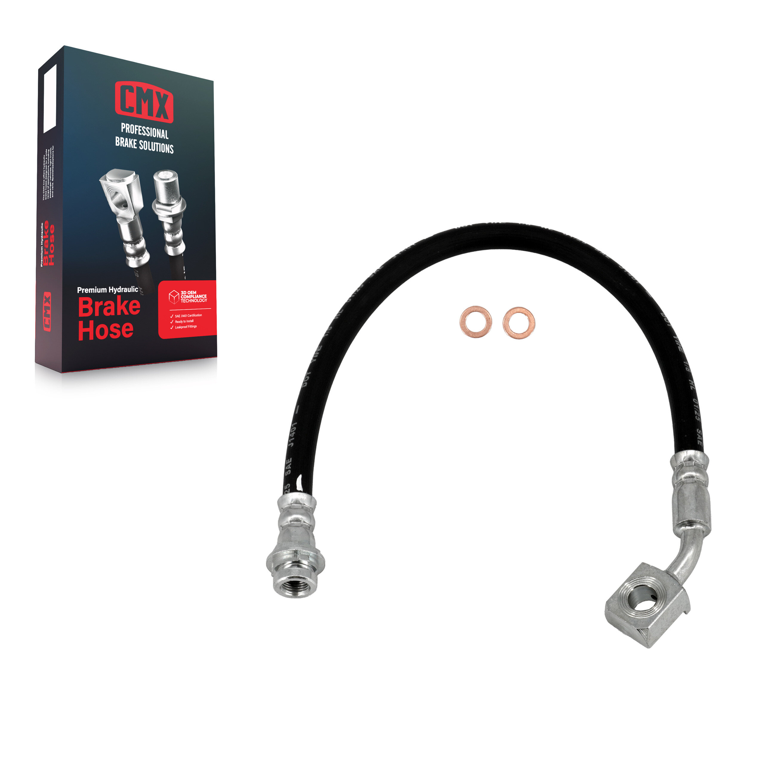 CMX - 12-H620830 - Rear Left Brake Hydraulic Hose