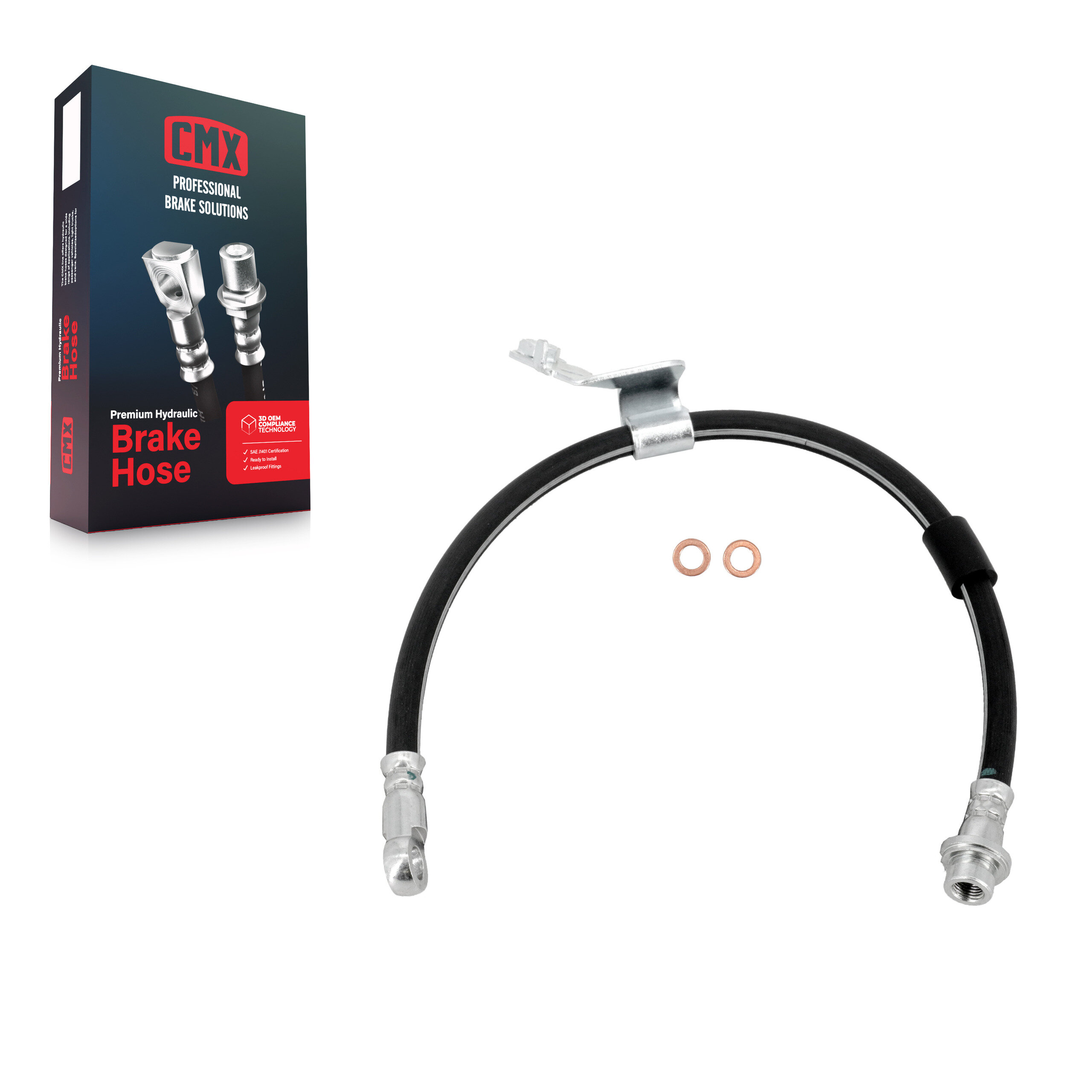 CMX - 12-H620908 - Front Left Brake Hydraulic Hose