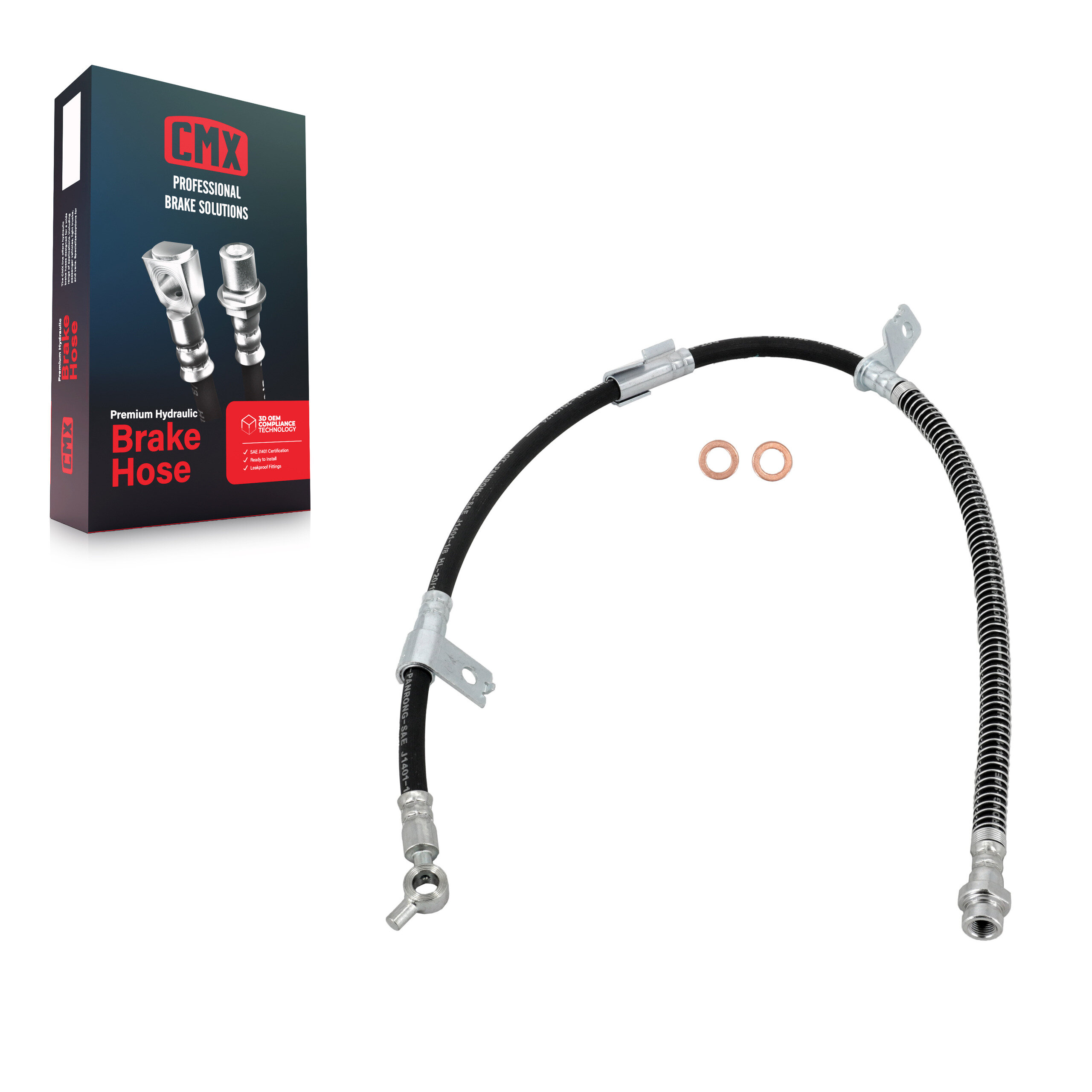 CMX - 12-H620950 - Front Left Brake Hydraulic Hose