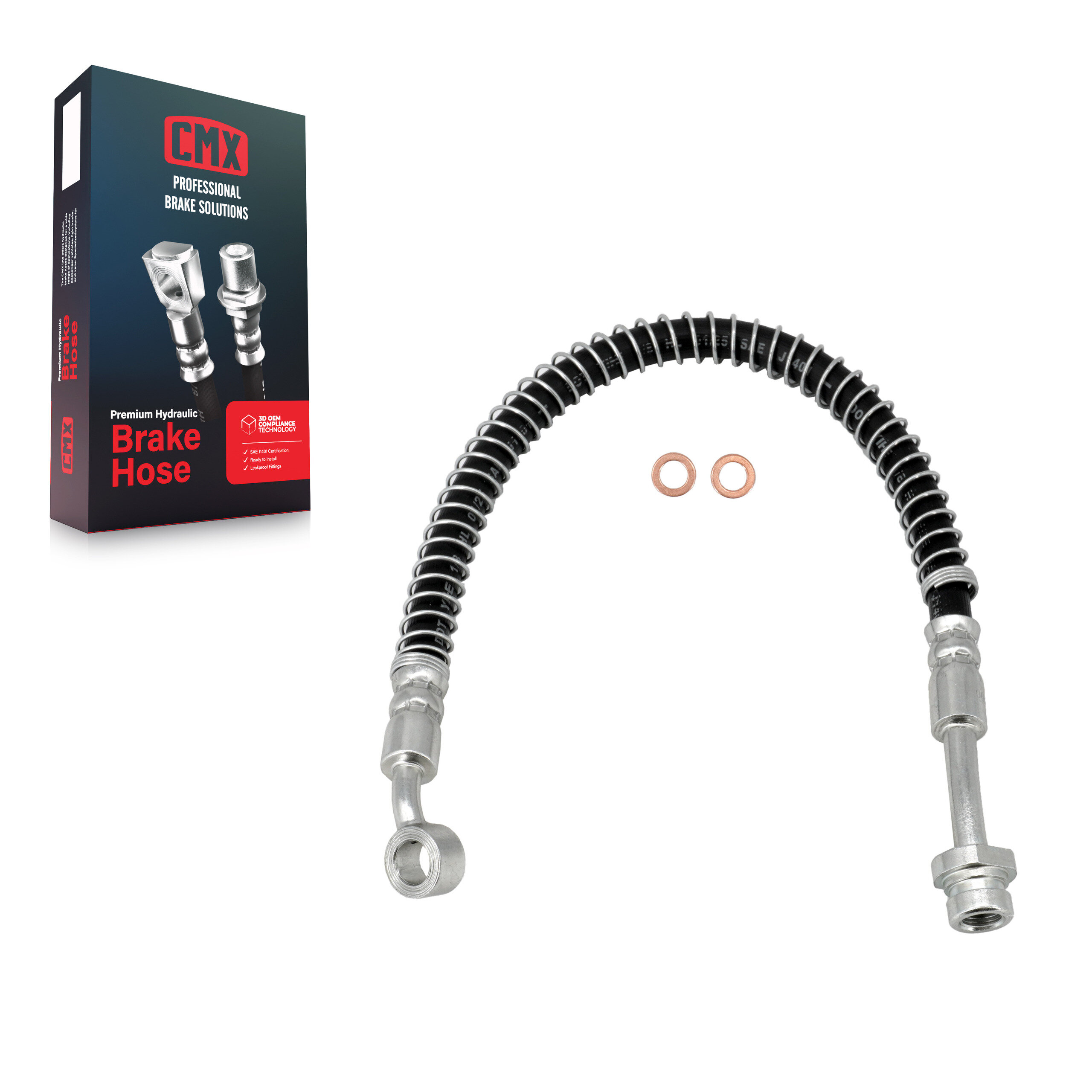 CMX - 12-H620954 - Front Left Brake Hydraulic Hose