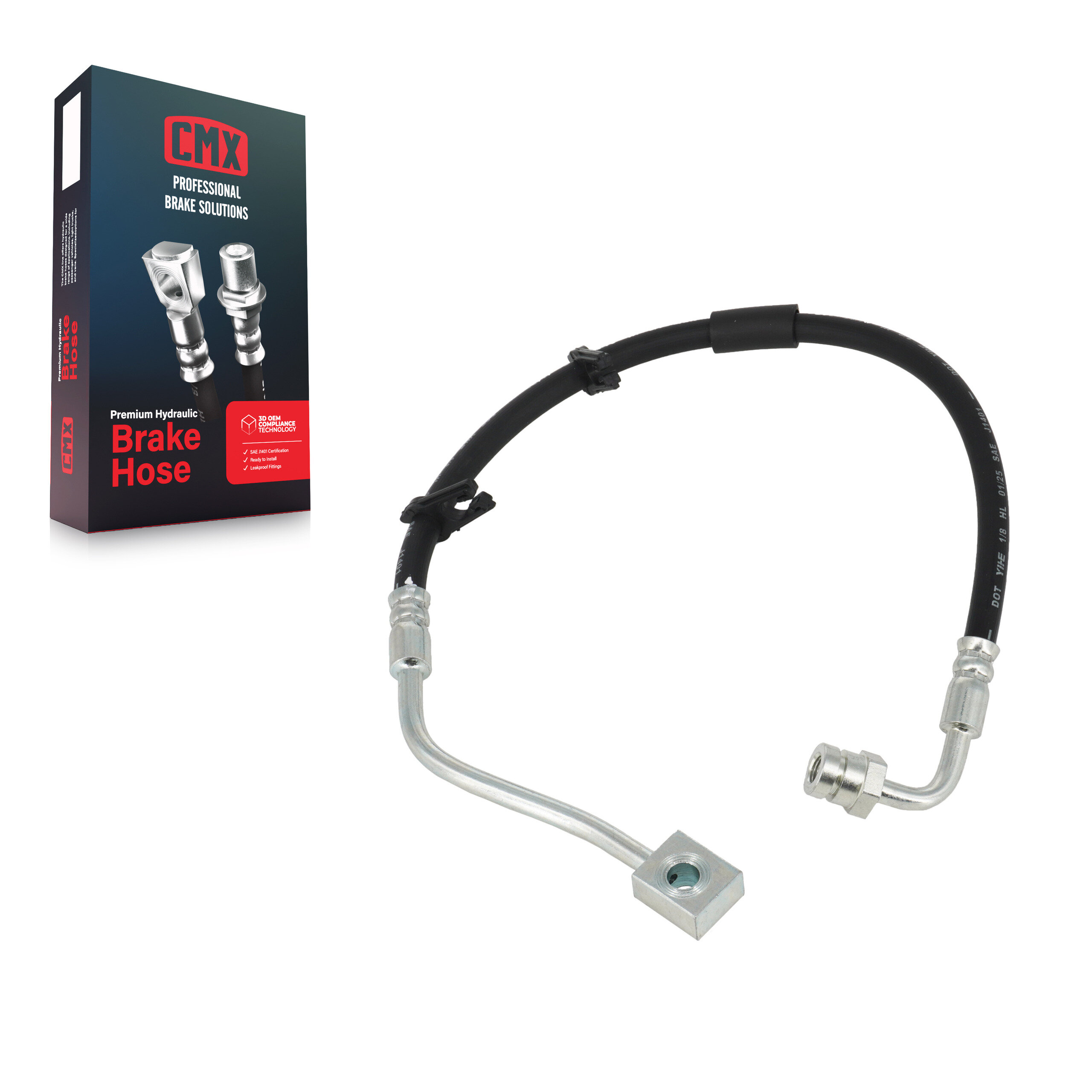 CMX - 12-H620985 - Front Right Brake Hydraulic Hose