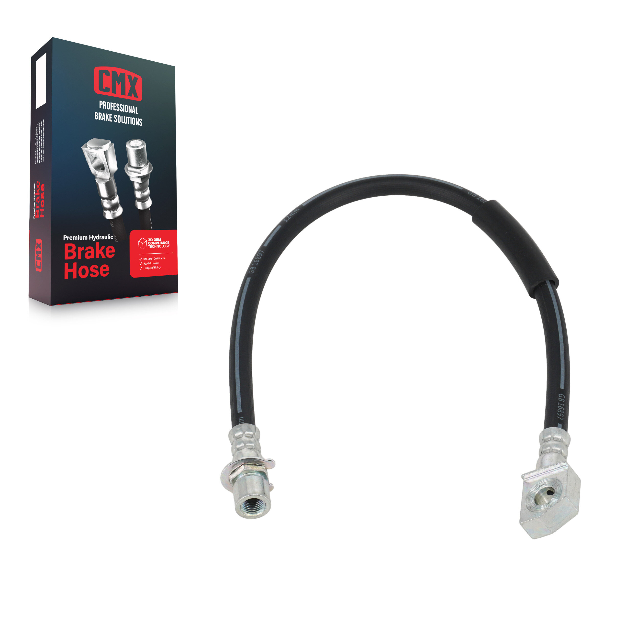 CMX - 12-H621010 - Rear Right Brake Hydraulic Hose