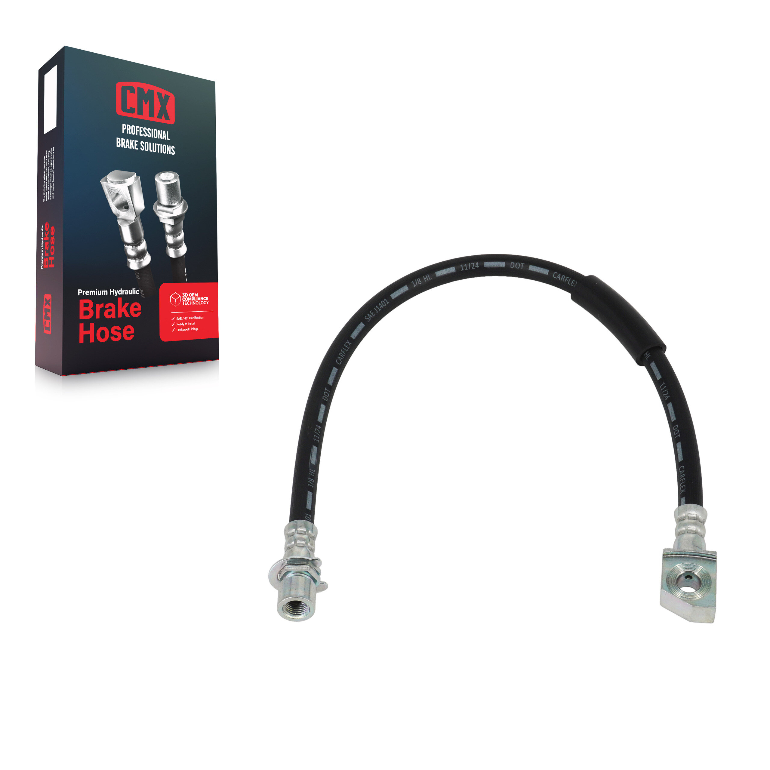 CMX - 12-H621011 - Rear Left Brake Hydraulic Hose