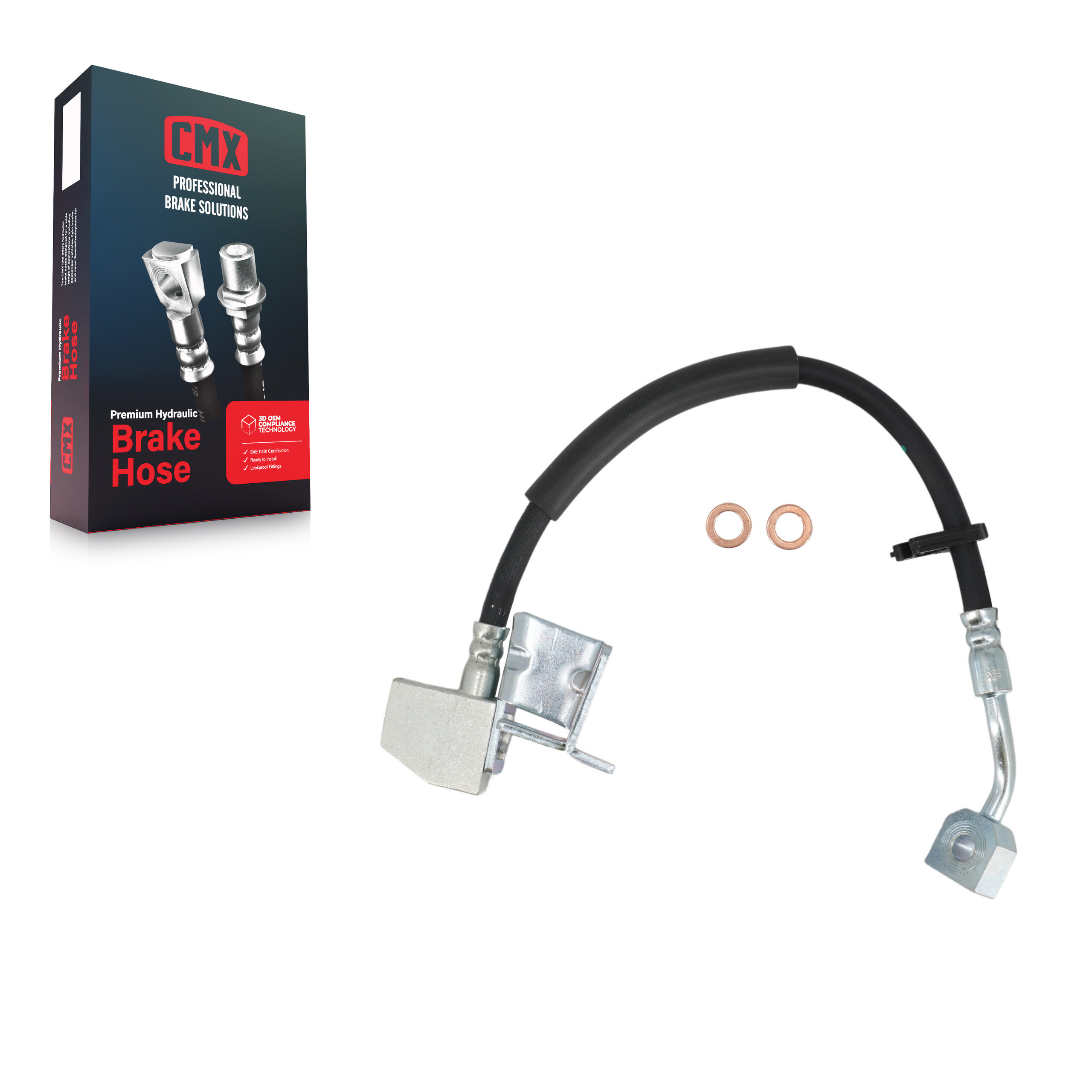 CMX - 12-H621016 - Rear Left Brake Hydraulic Hose