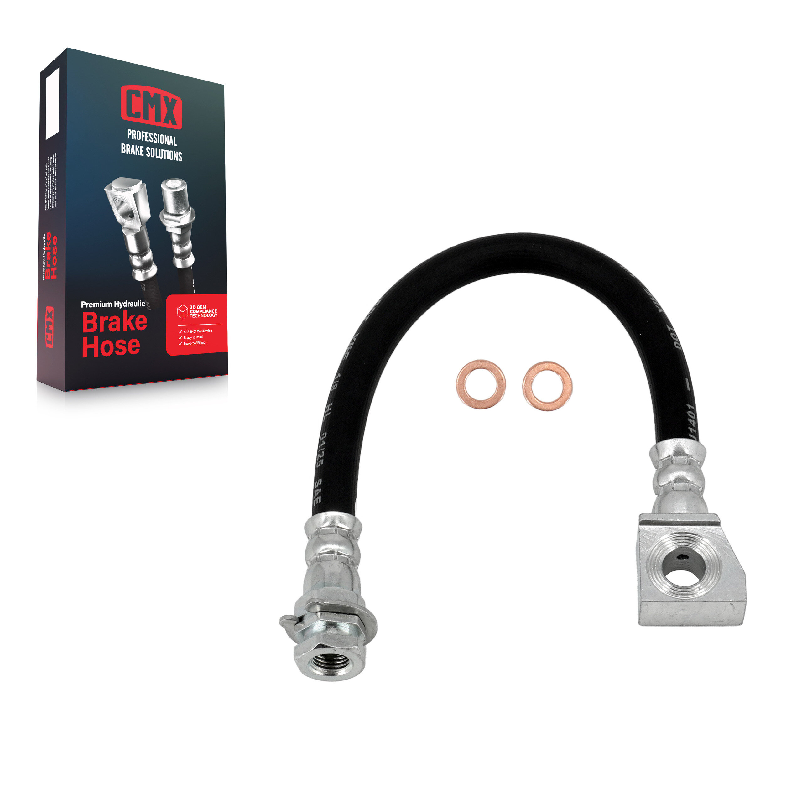 CMX - 12-H621017 - Rear Right Brake Hydraulic Hose