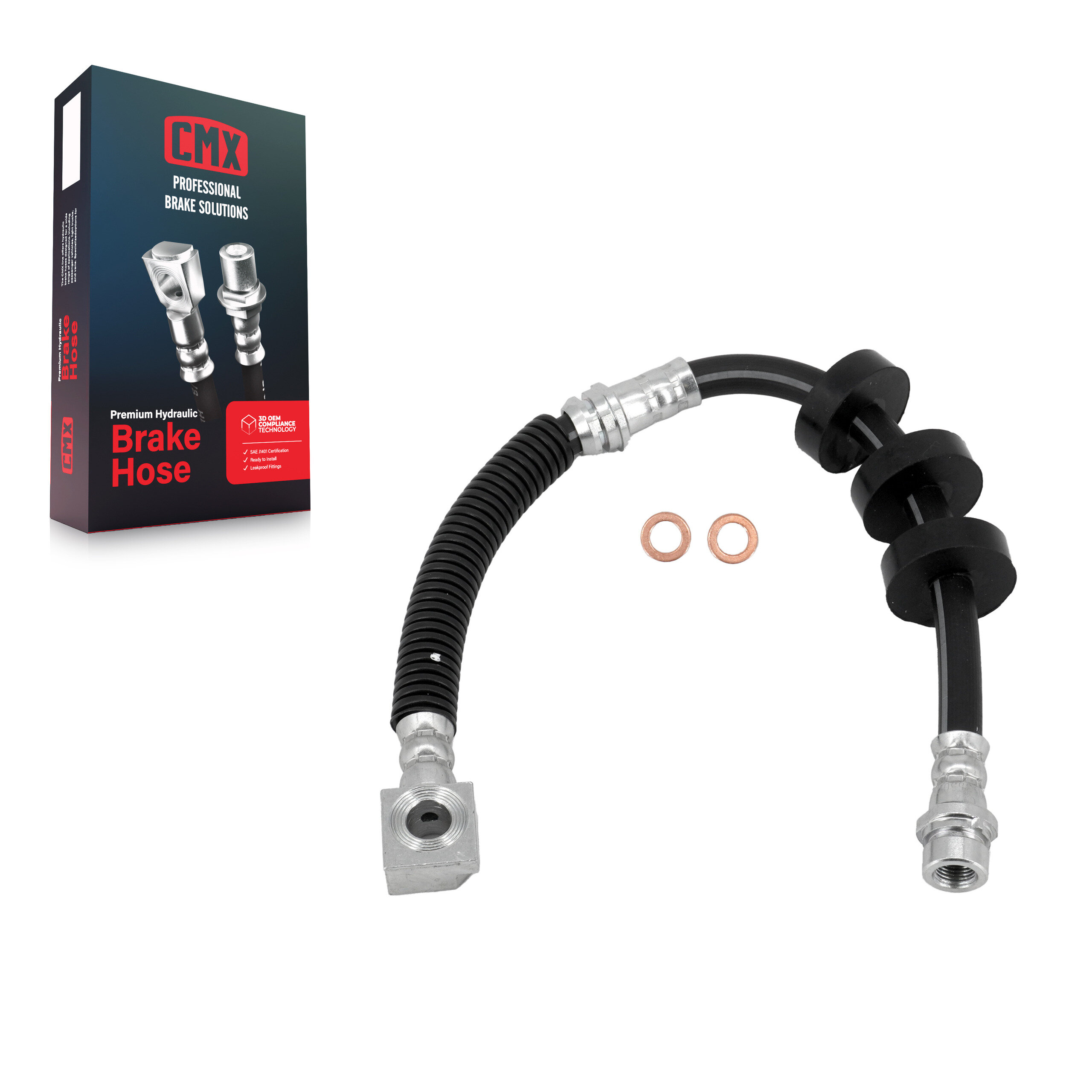 CMX - 12-H621036 - Front Left Brake Hydraulic Hose
