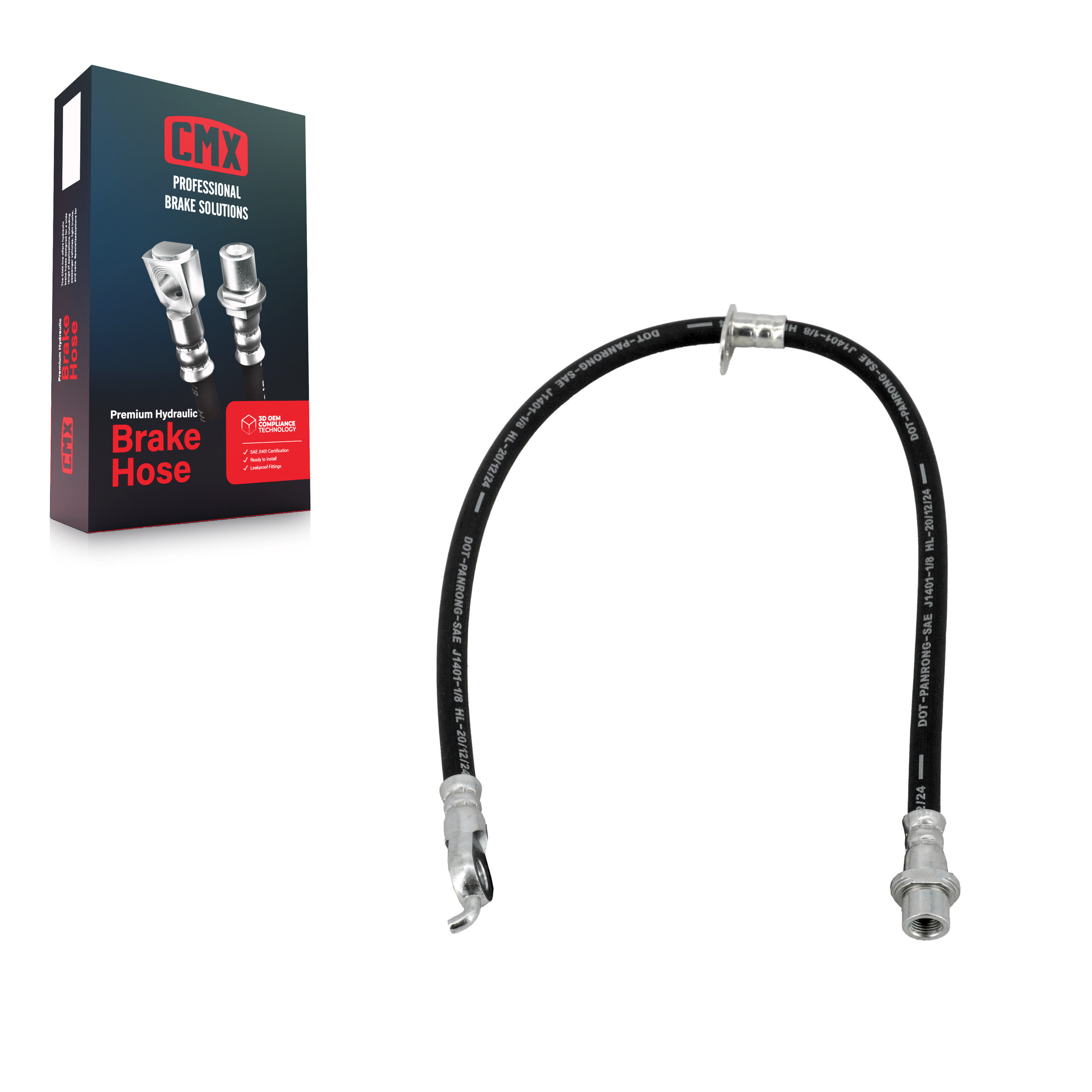 CMX - 12-H621099 - Front Right Brake Hydraulic Hose