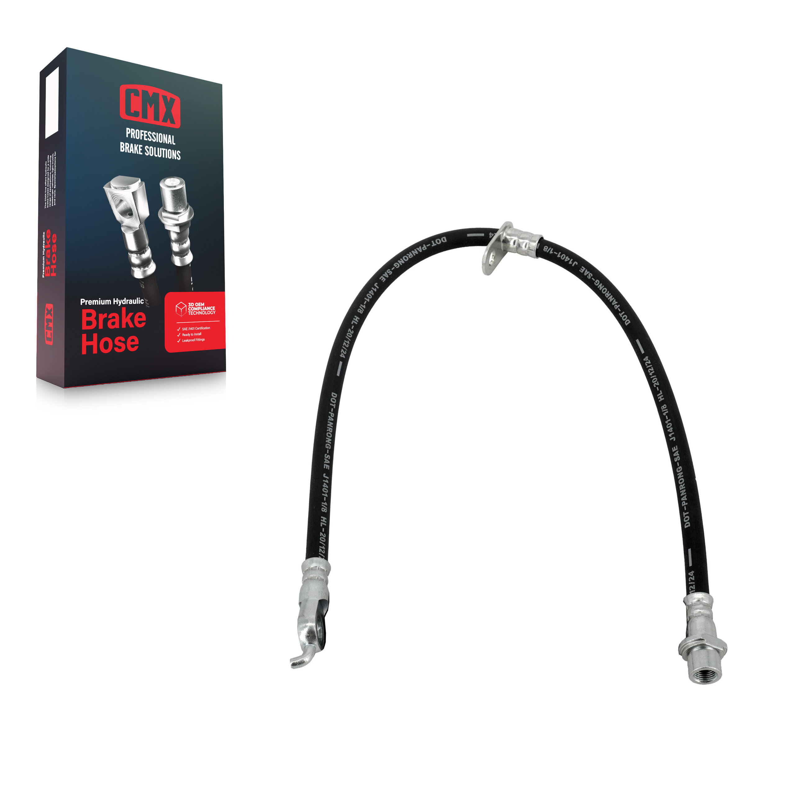 CMX - 12-H621100 - Front Left Brake Hydraulic Hose